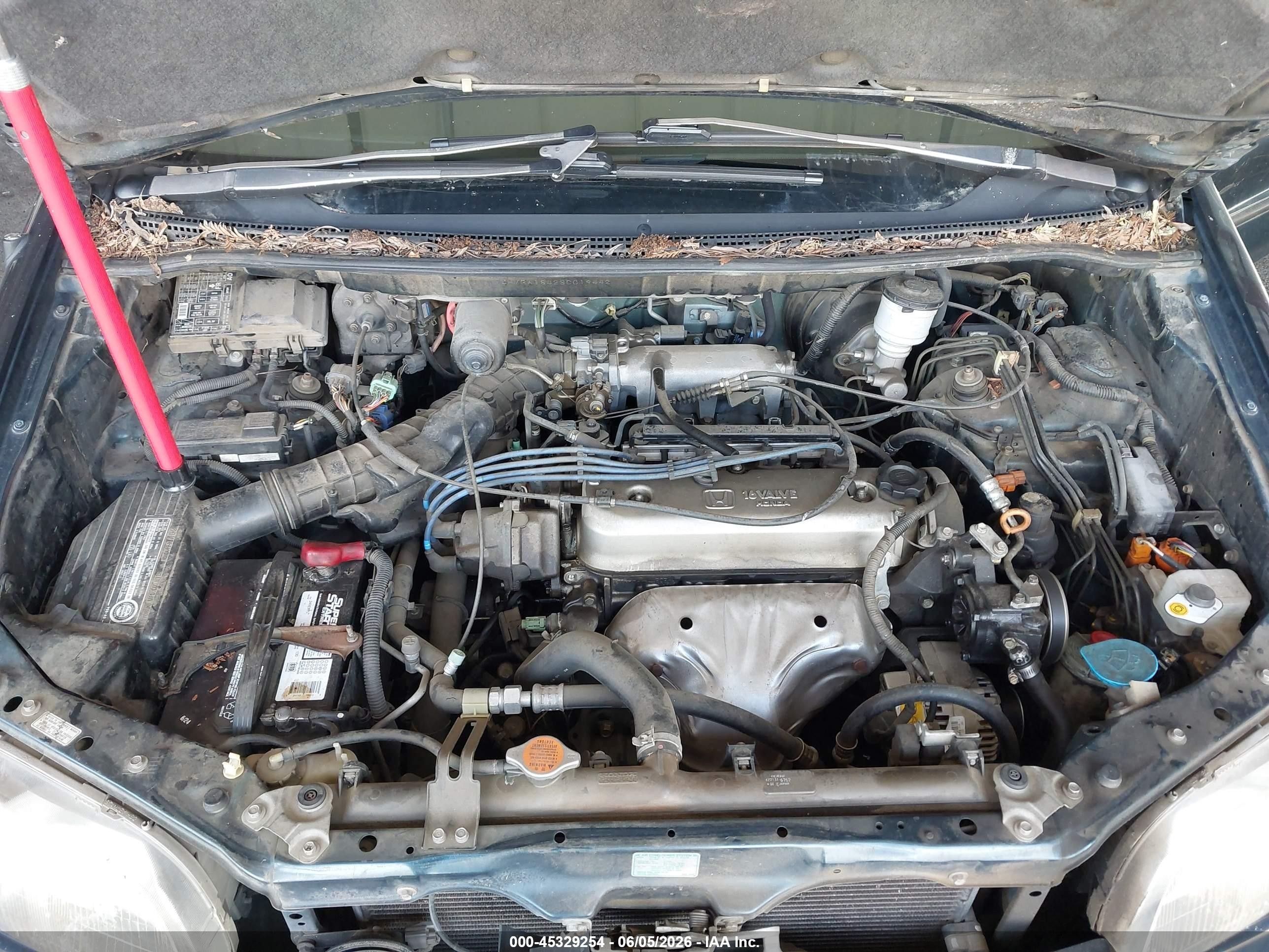 1995 Honda Odyssey Lx/ex Blue vin: JHMRA1842SC019442