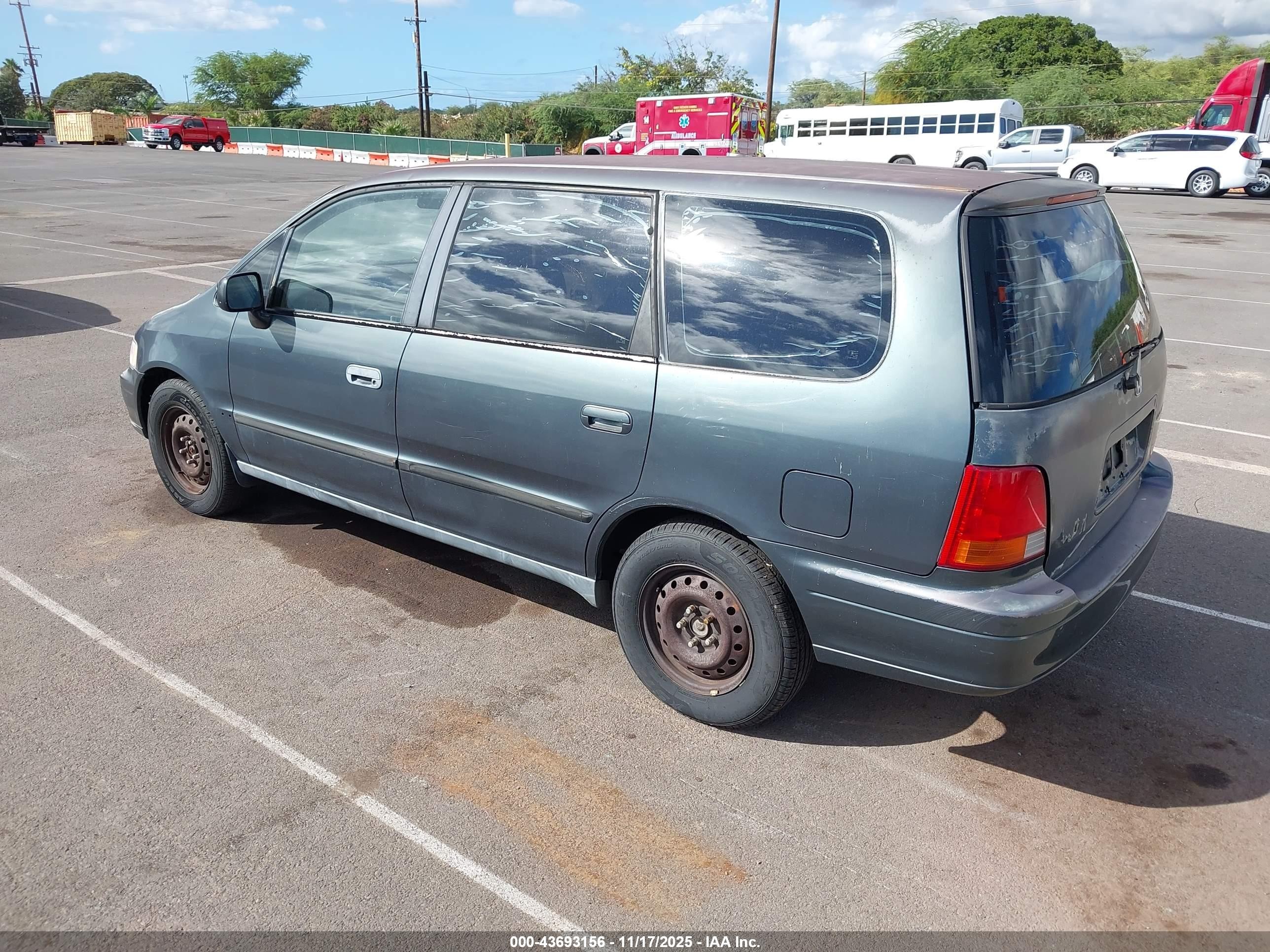 1997 Honda Odyssey Lx Green vin: JHMRA1842VC006288