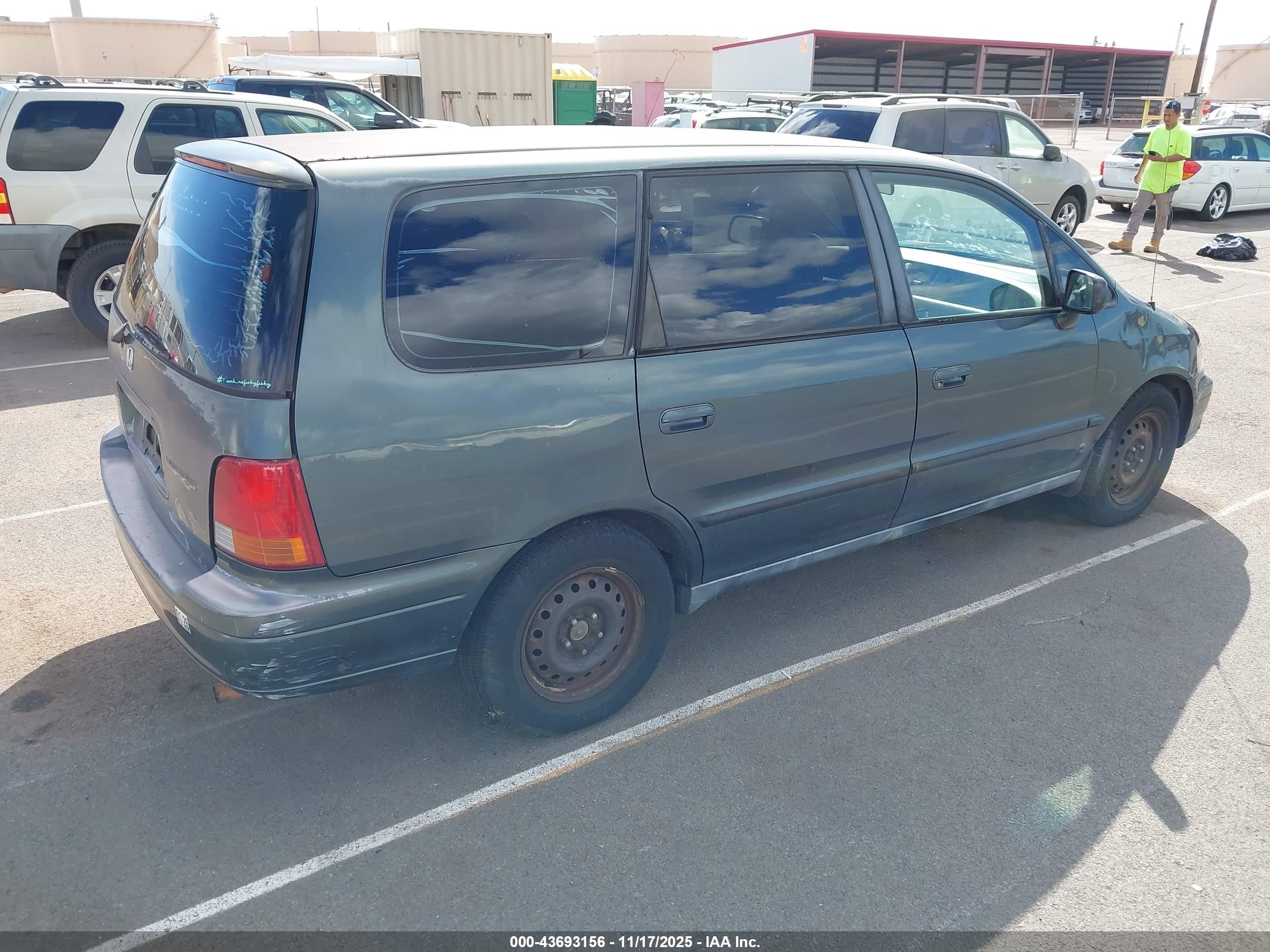 1997 Honda Odyssey Lx Green vin: JHMRA1842VC006288
