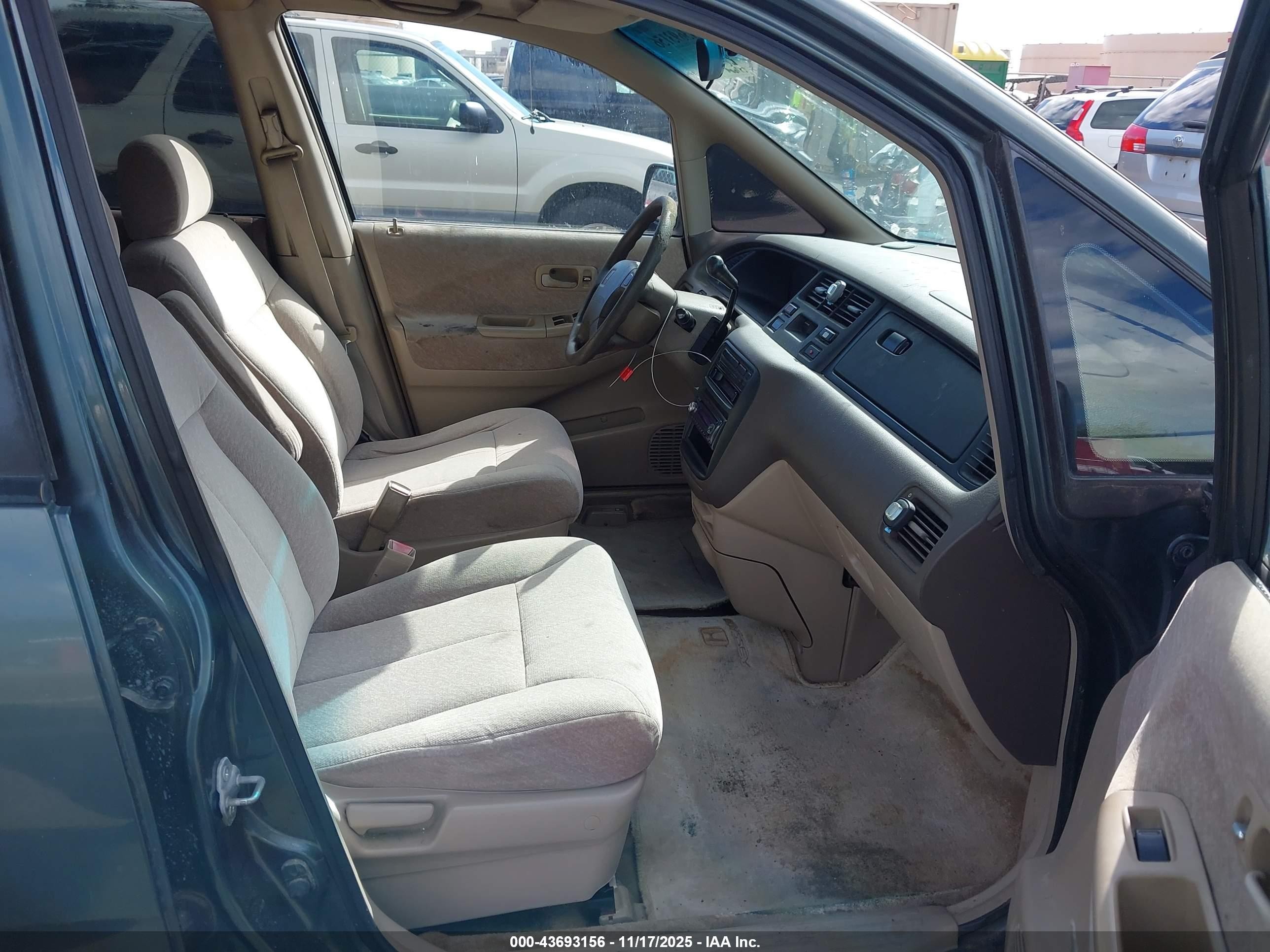 1997 Honda Odyssey Lx Green vin: JHMRA1842VC006288