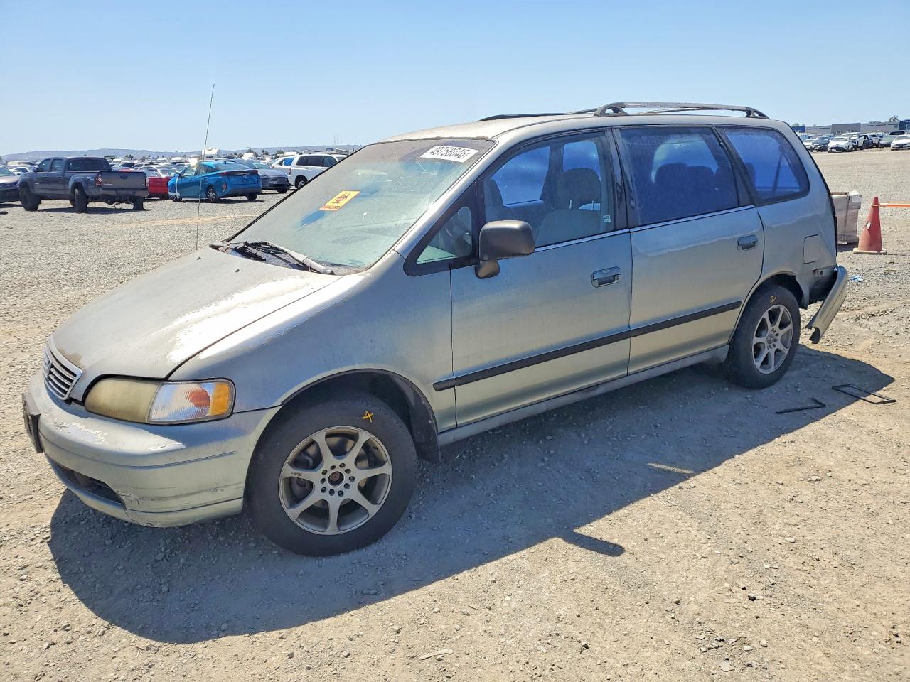 1995 Honda Odyssey Lx Silver vin: JHMRA1843SC022530