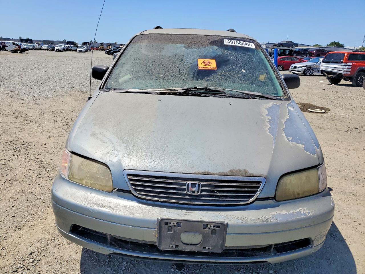 1995 Honda Odyssey Lx Silver vin: JHMRA1843SC022530