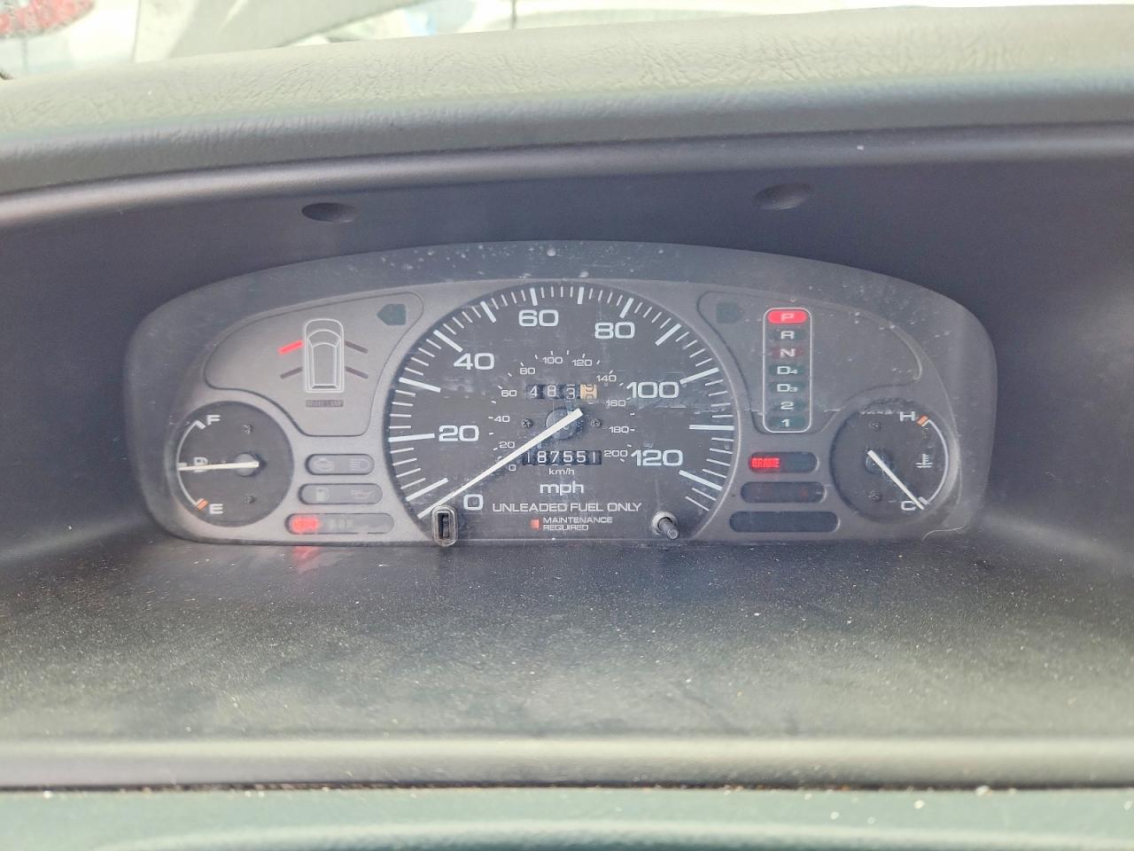 1995 Honda Odyssey Lx Silver vin: JHMRA1843SC022530