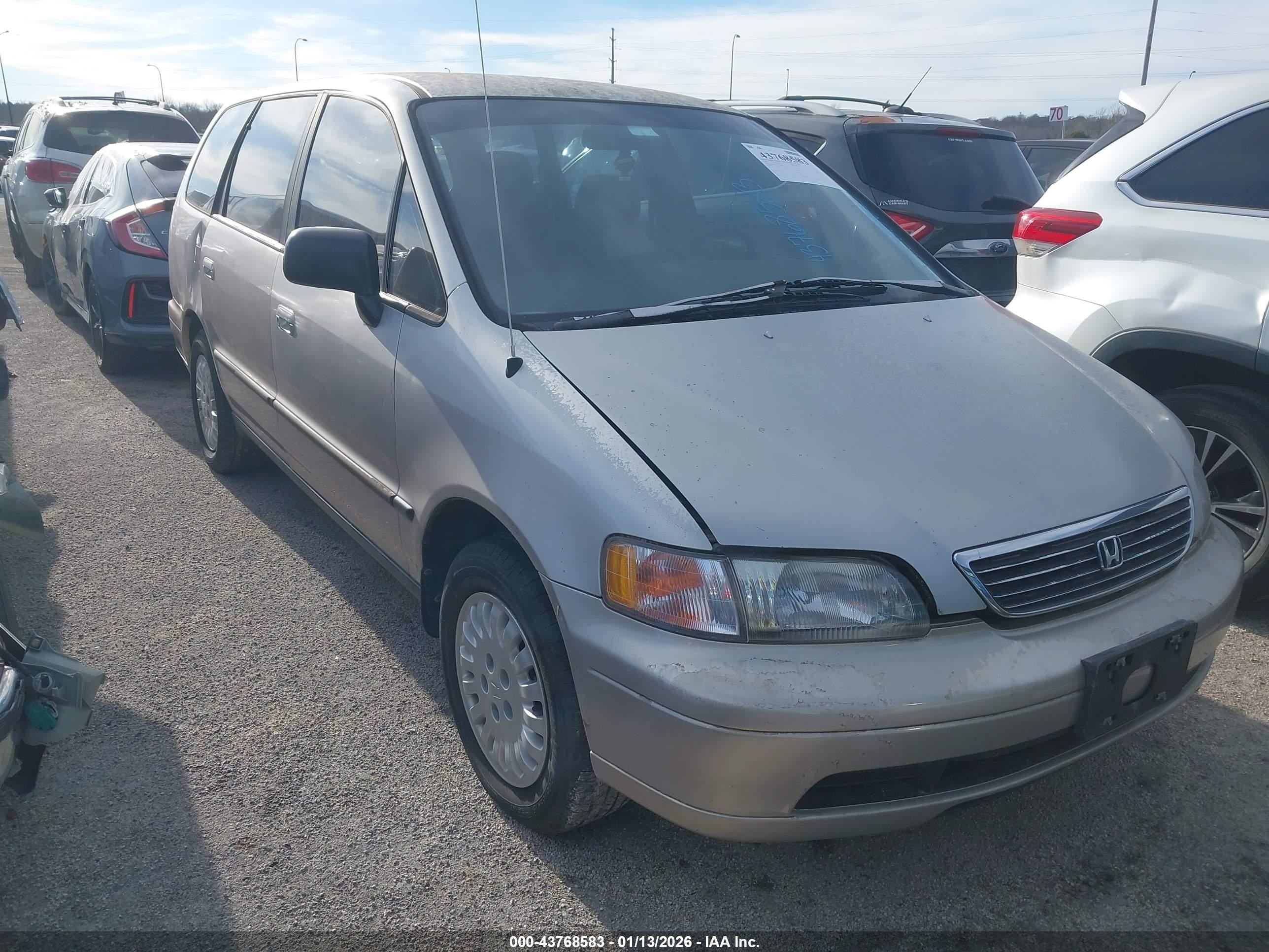 1997 Honda Odyssey Lx Silver vin: JHMRA1843VC020684