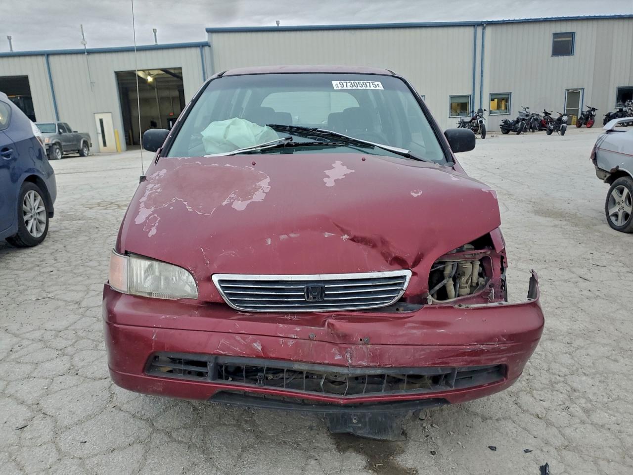1996 Honda Odyssey Base Красный vin: JHMRA1847TC001309