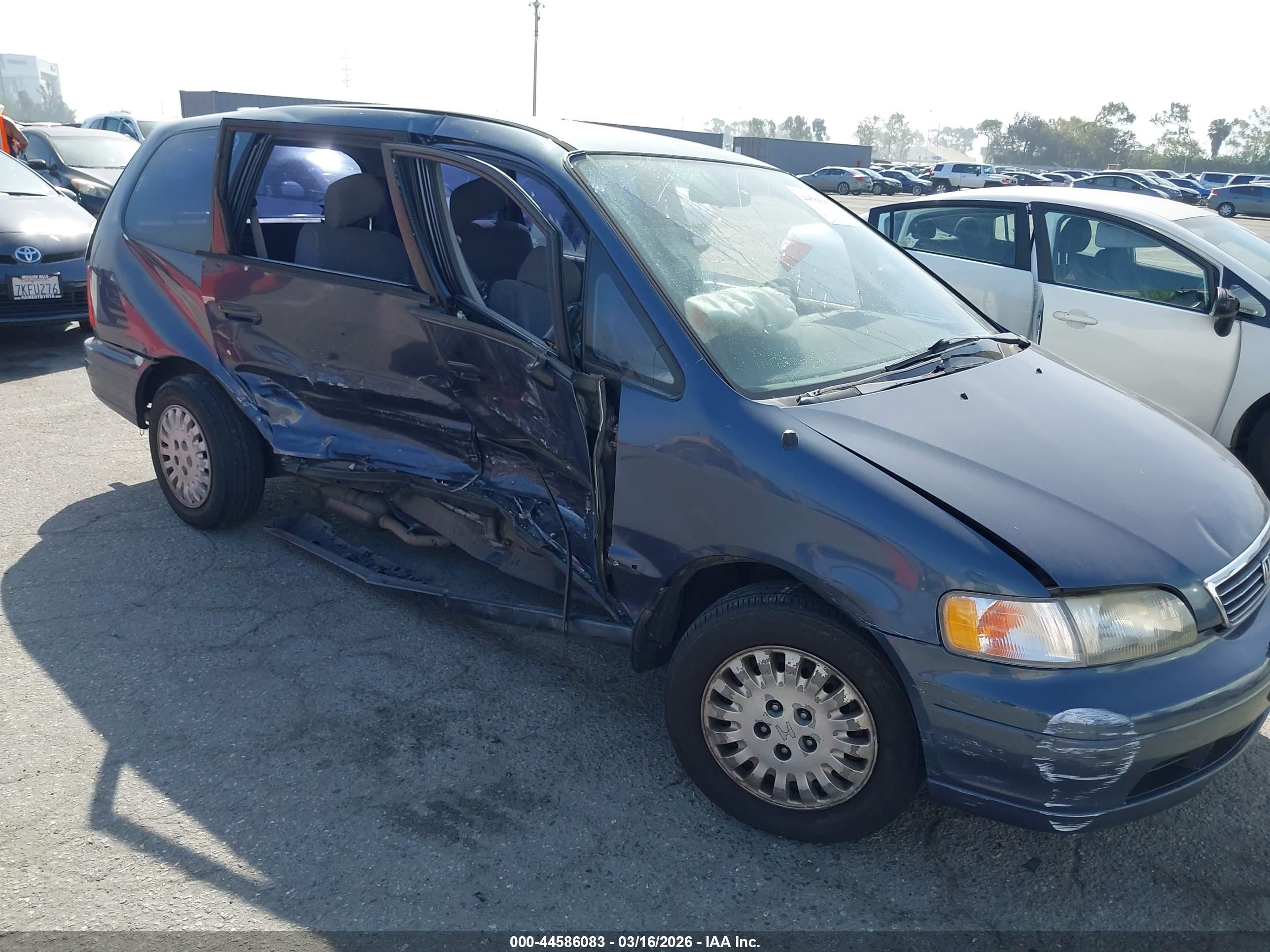 1995 Honda Odyssey Lx/ex Blue vin: JHMRA1848SC028842