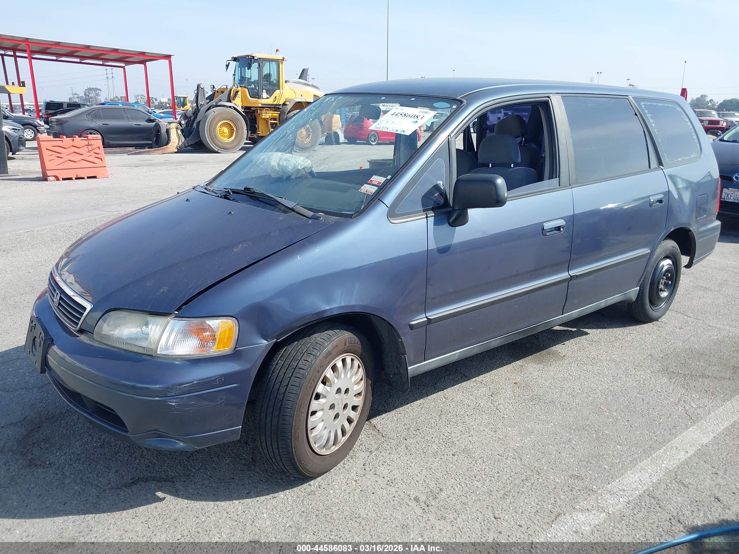 1995 Honda Odyssey Lx/ex Blue vin: JHMRA1848SC028842