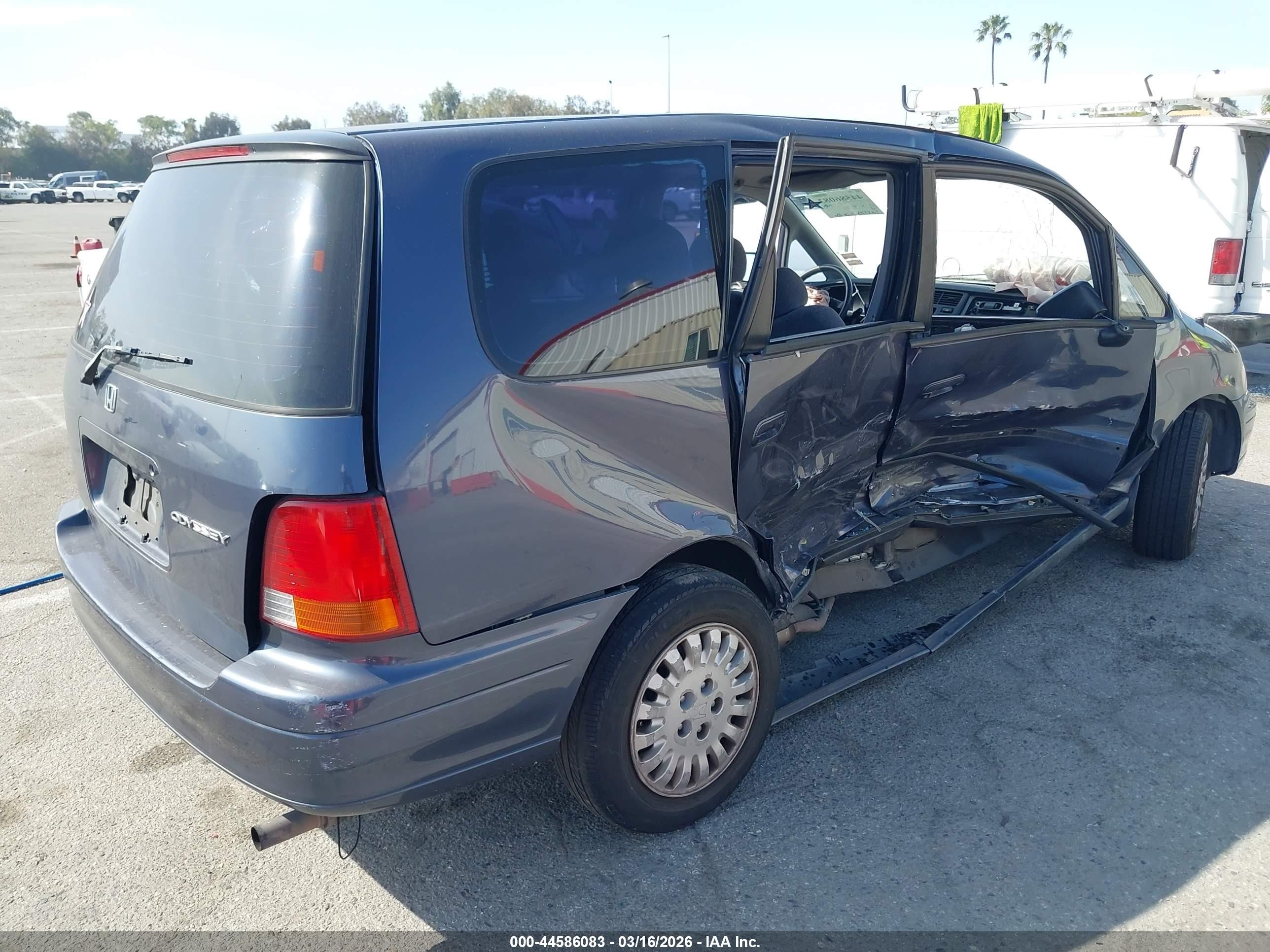 1995 Honda Odyssey Lx/ex Blue vin: JHMRA1848SC028842
