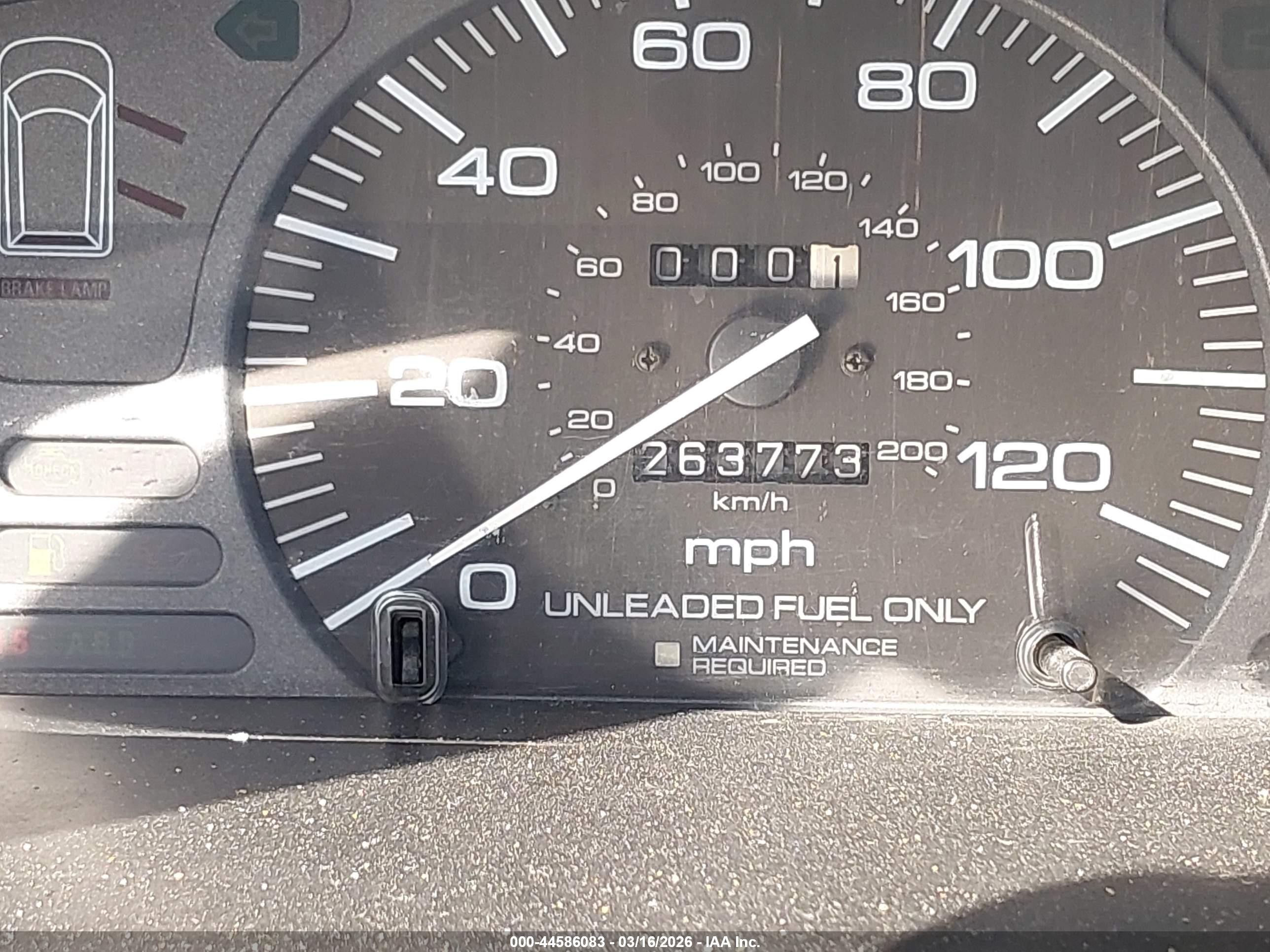 1995 Honda Odyssey Lx/ex Blue vin: JHMRA1848SC028842