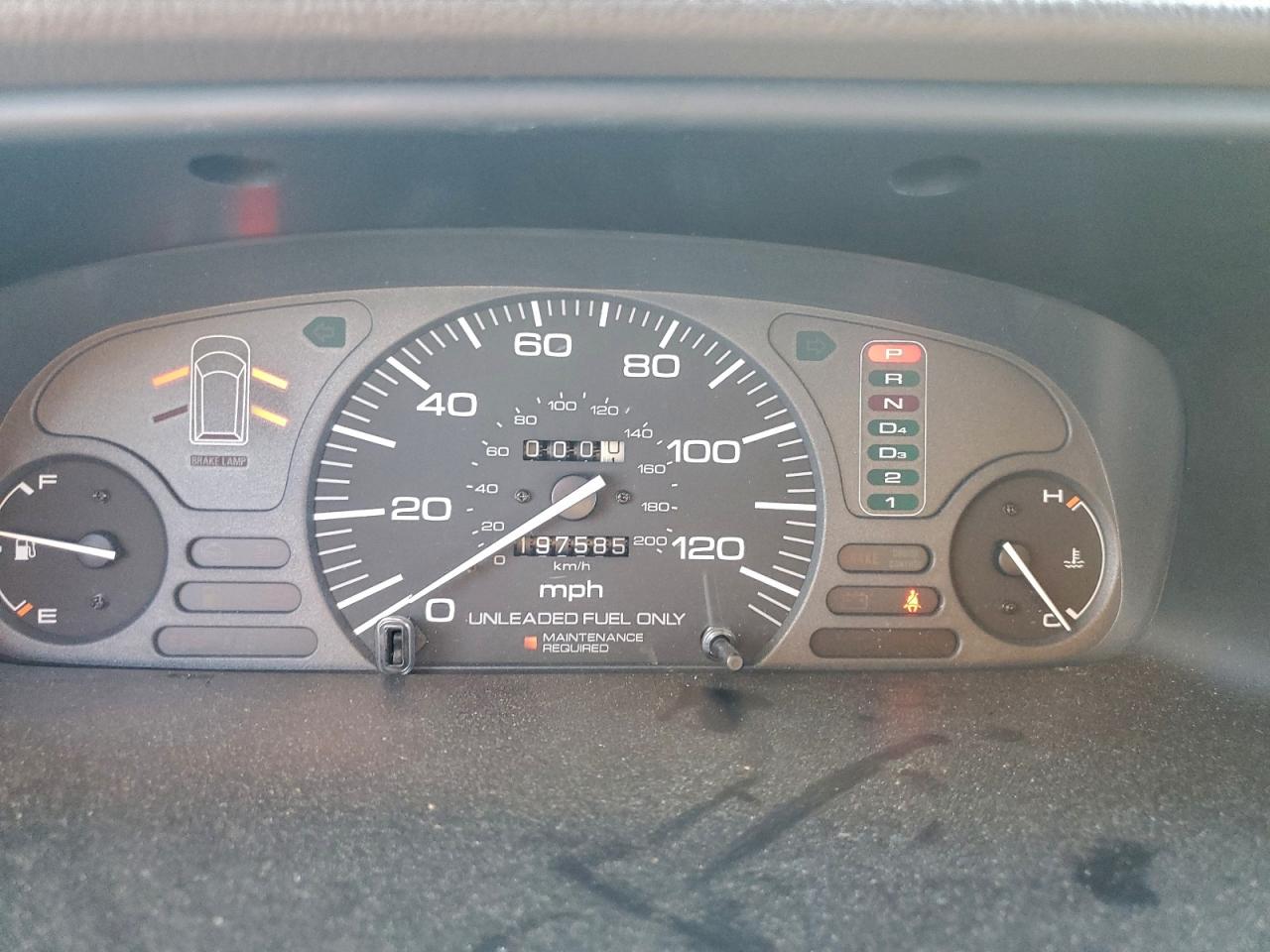 1997 Honda Odyssey Base Серебряный vin: JHMRA1861VC013072