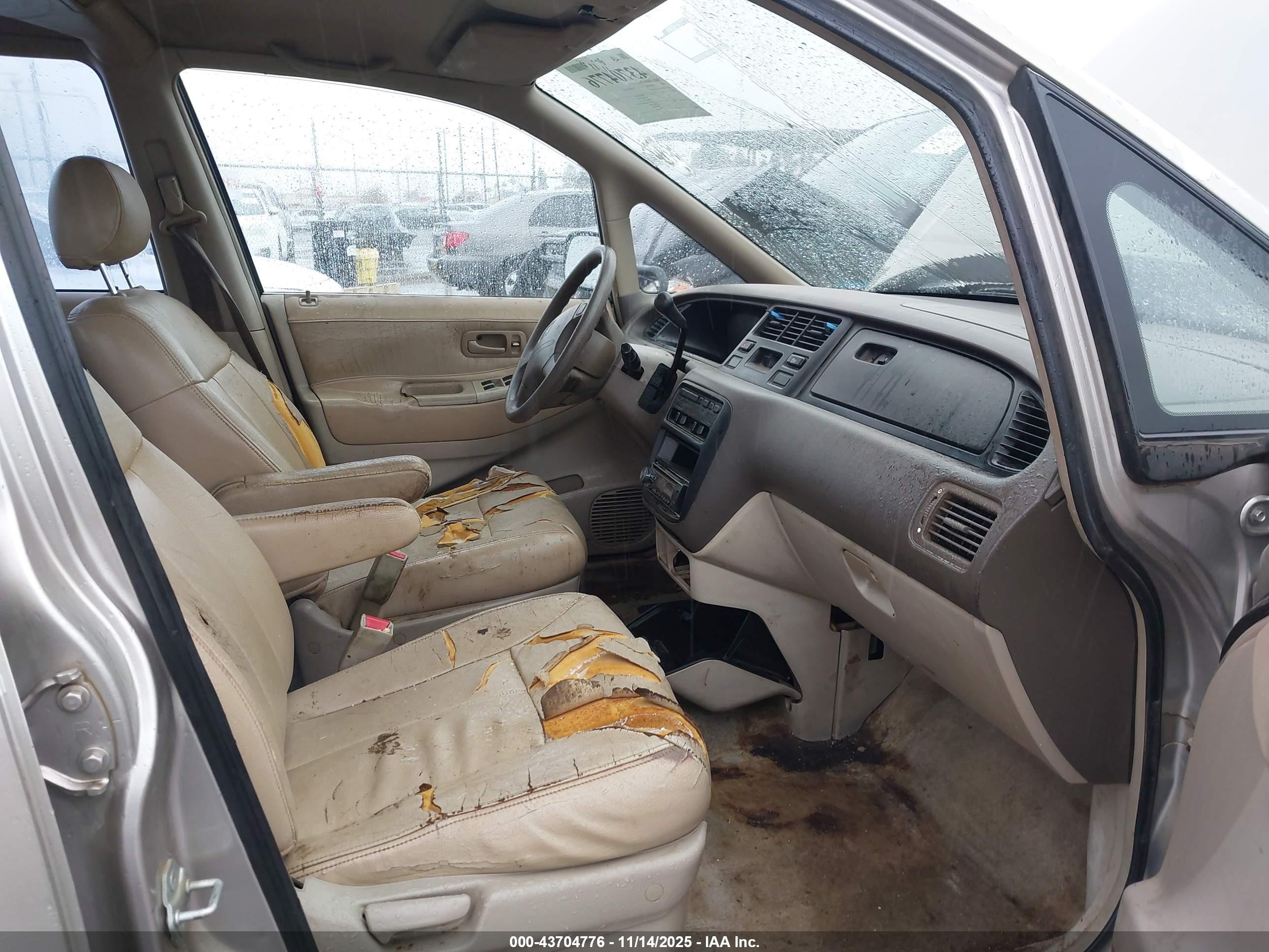 1997 Honda Odyssey Lx Beige vin: JHMRA1862VC015655