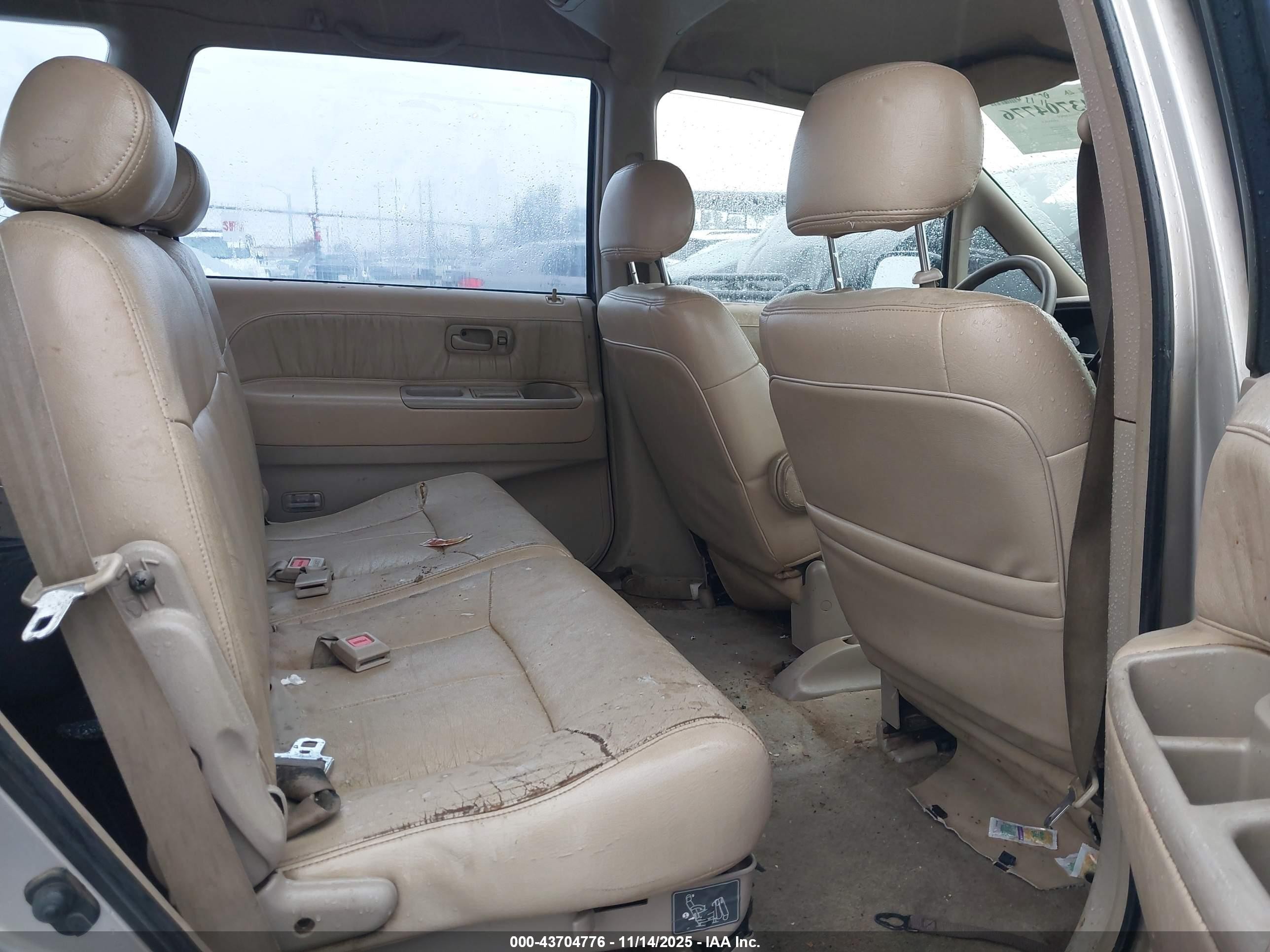1997 Honda Odyssey Lx Beige vin: JHMRA1862VC015655