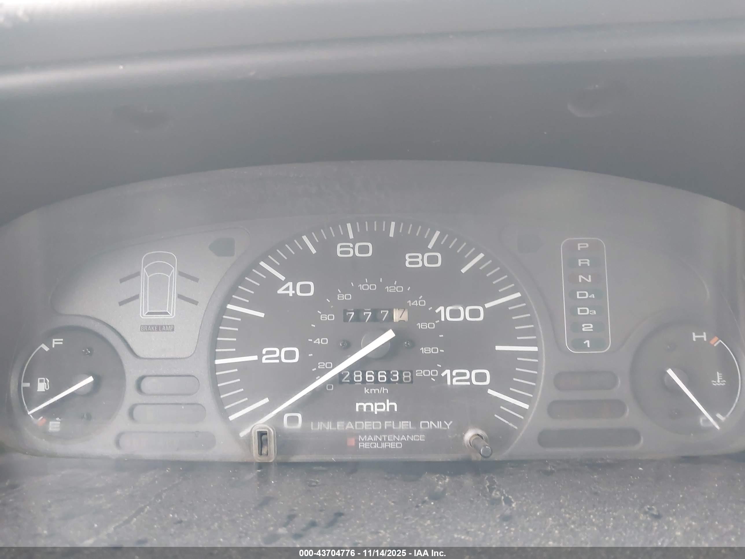 1997 Honda Odyssey Lx Beige vin: JHMRA1862VC015655