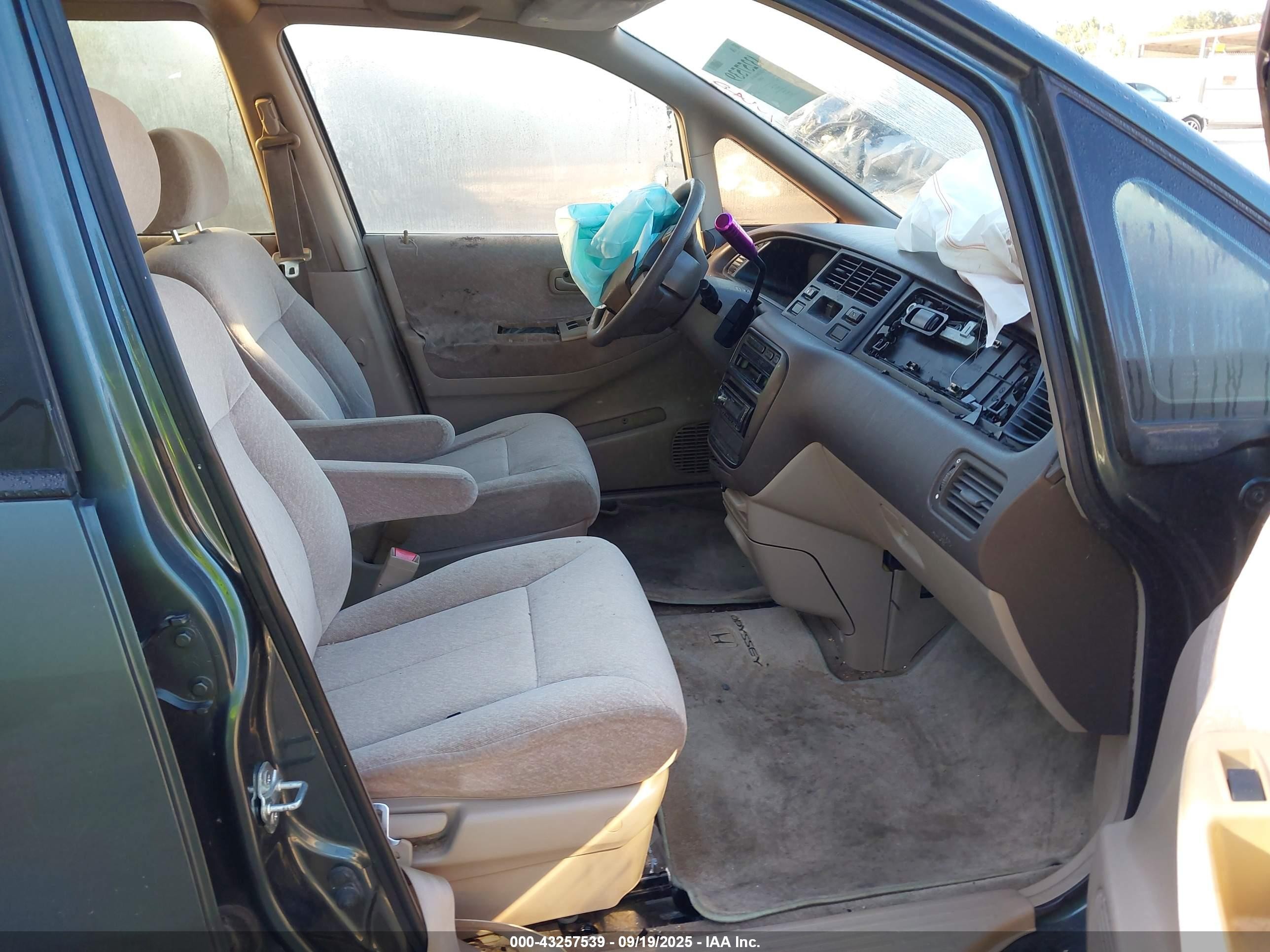 1997 Honda Odyssey Lx Blue vin: JHMRA1863VC006656