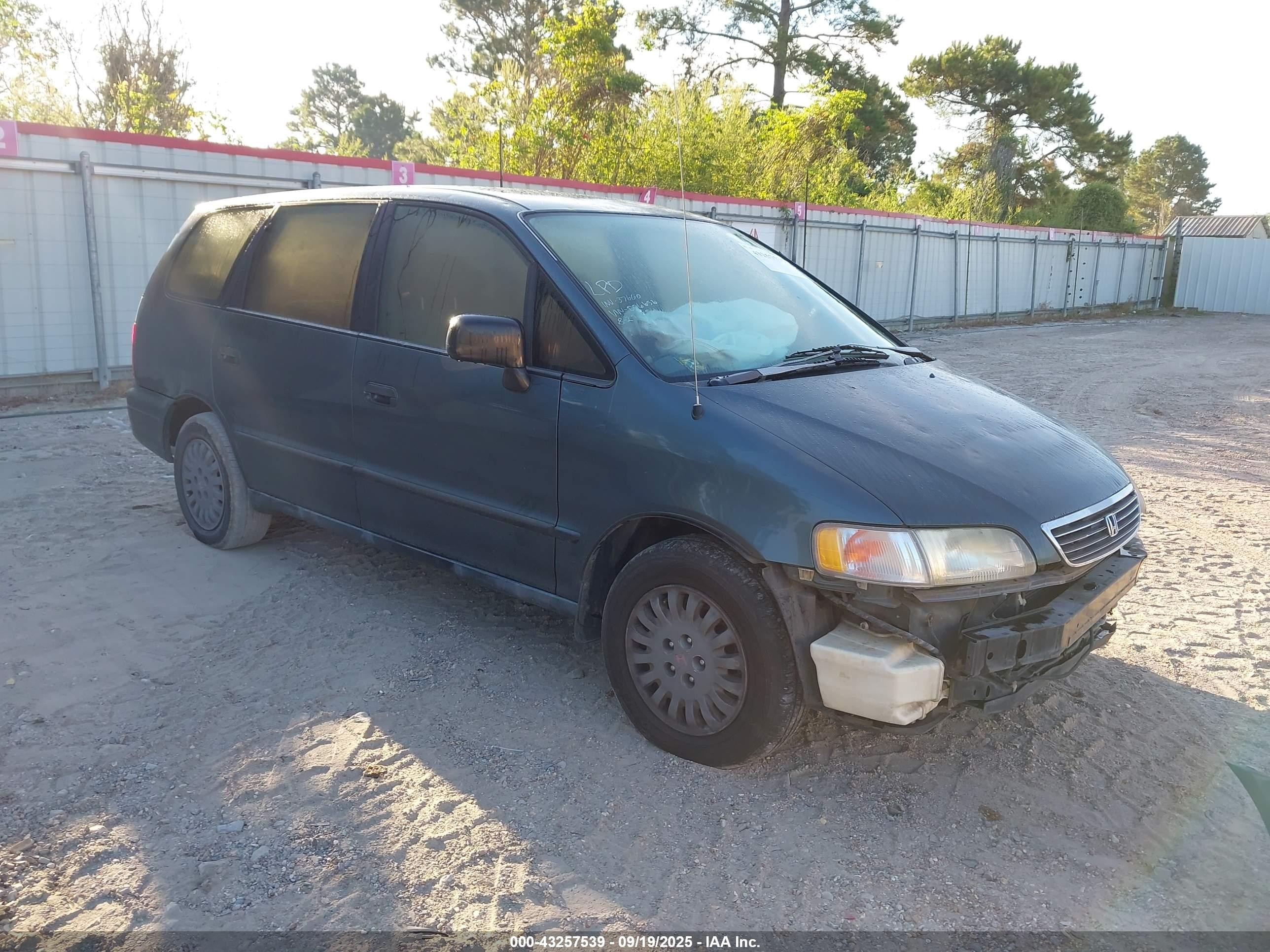 1997 Honda Odyssey Lx Blue vin: JHMRA1863VC006656