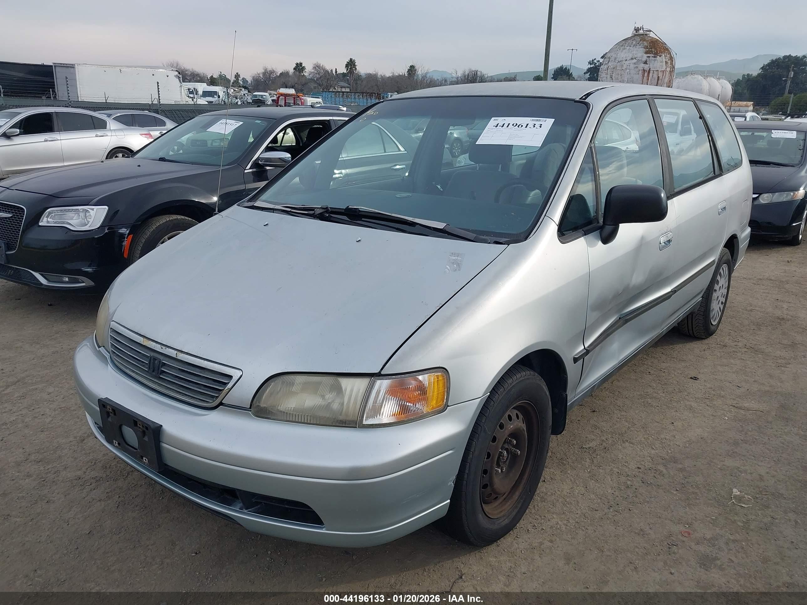 1997 Honda Odyssey Lx Light Blue vin: JHMRA1864VC010795