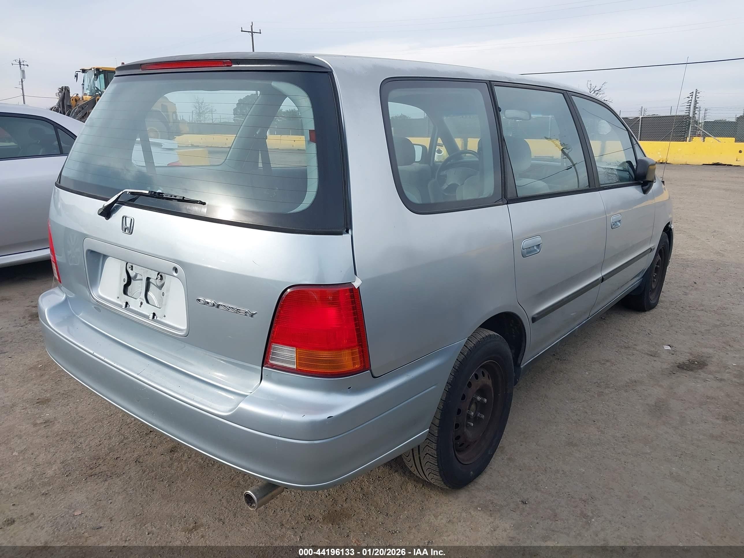 1997 Honda Odyssey Lx Light Blue vin: JHMRA1864VC010795