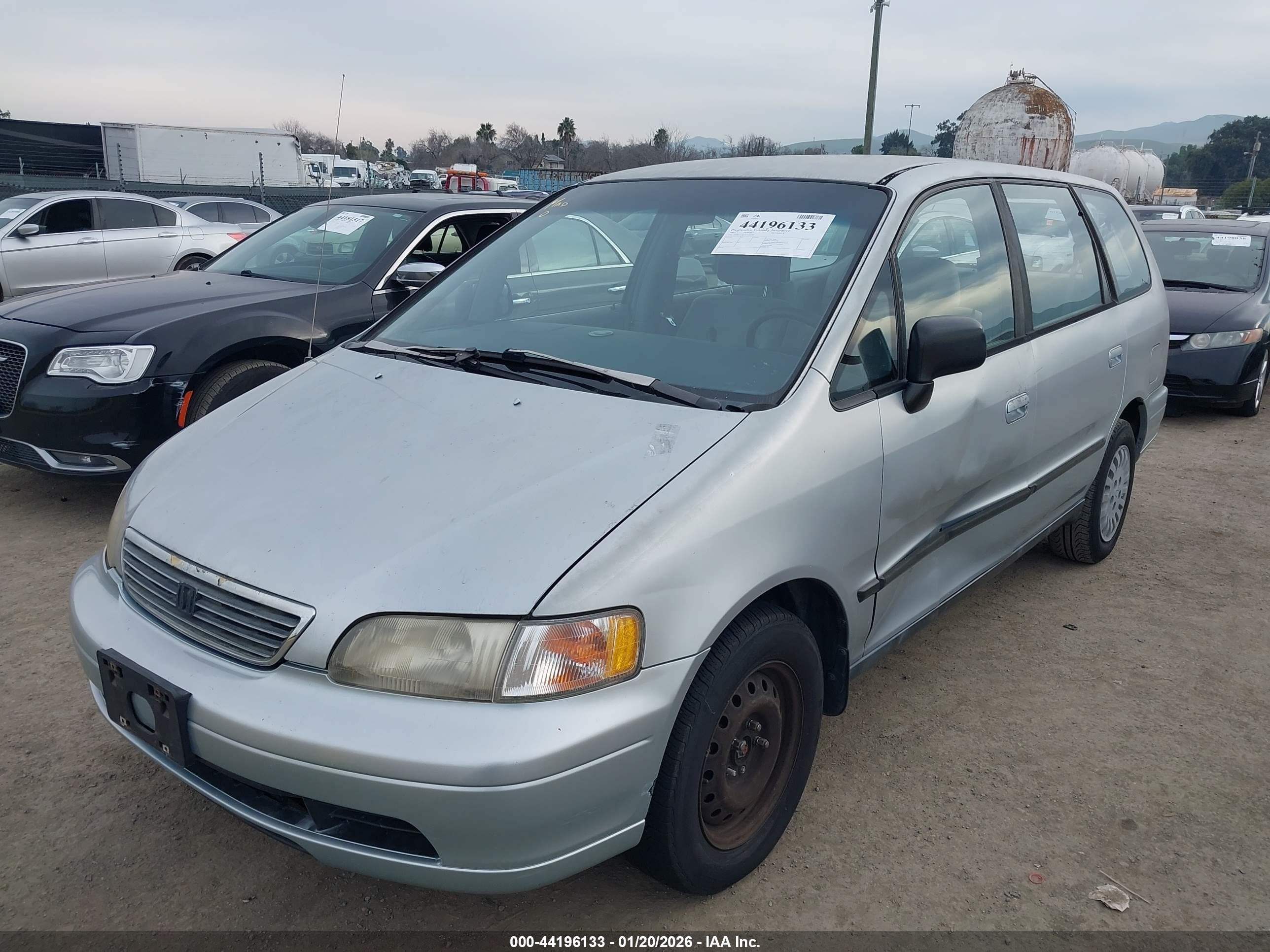 1997 Honda Odyssey Lx Light Blue vin: JHMRA1864VC010795