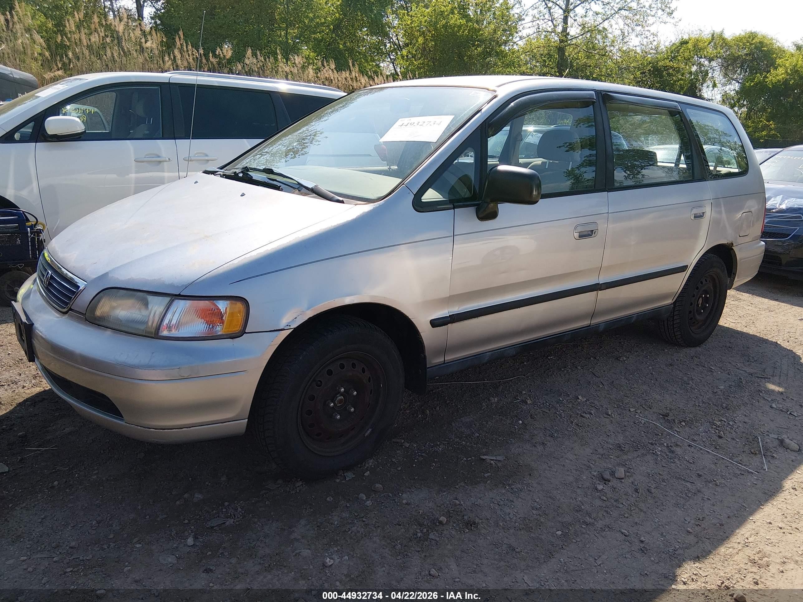 1997 Honda Odyssey Lx Silver vin: JHMRA1865VC003905