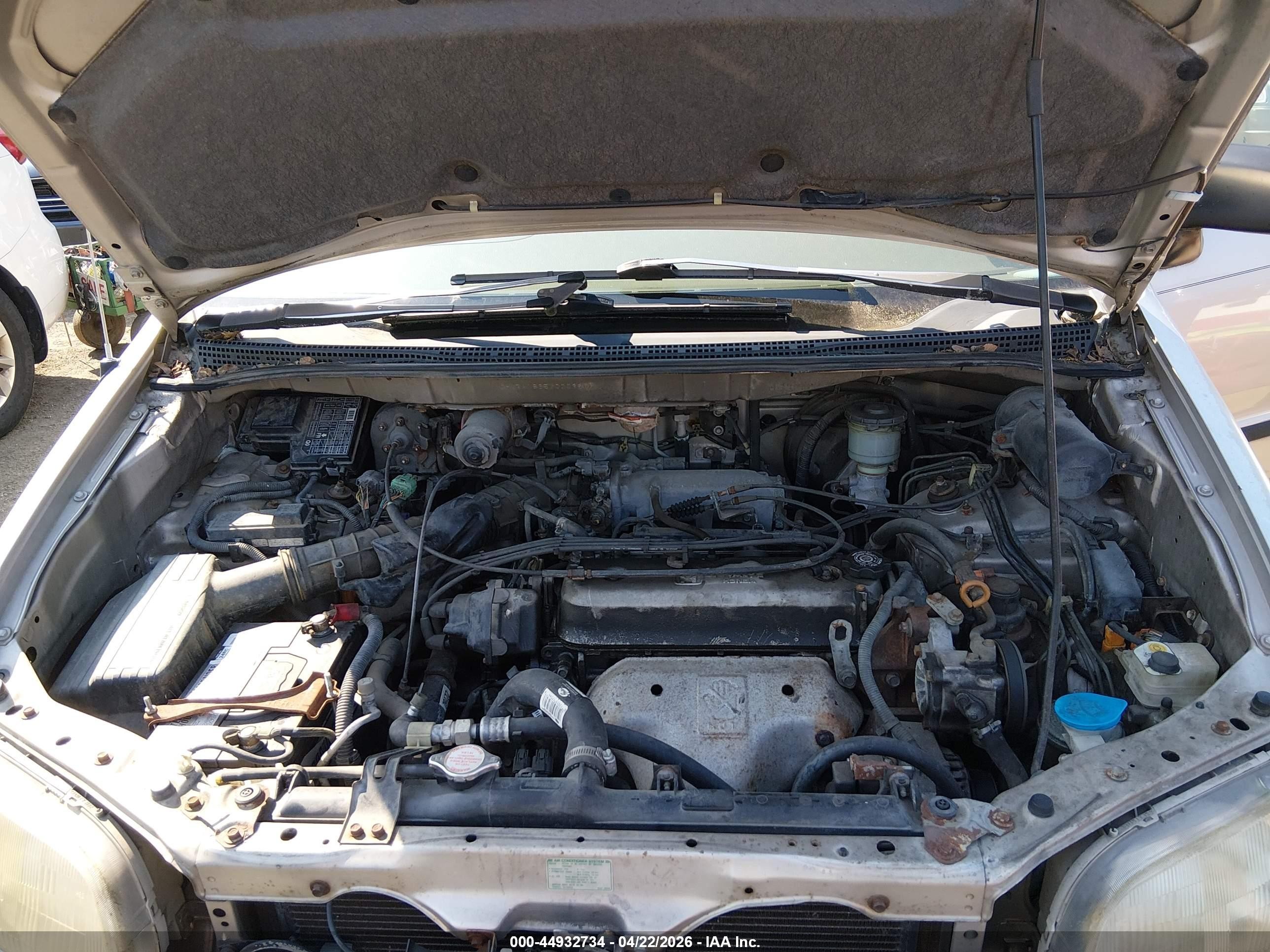 1997 Honda Odyssey Lx Silver vin: JHMRA1865VC003905