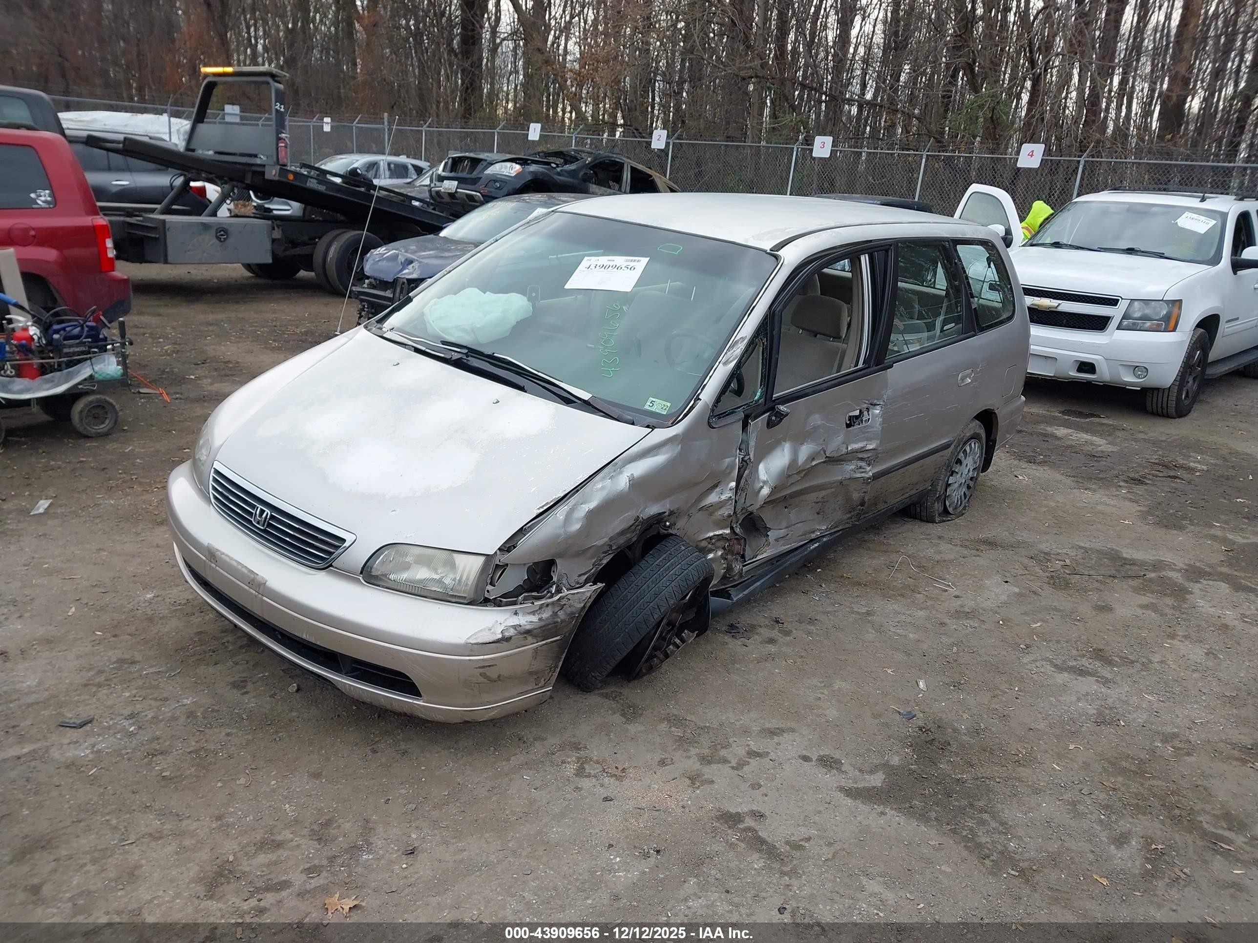 1996 Honda Odyssey Lx Silver vin: JHMRA1866TC017969