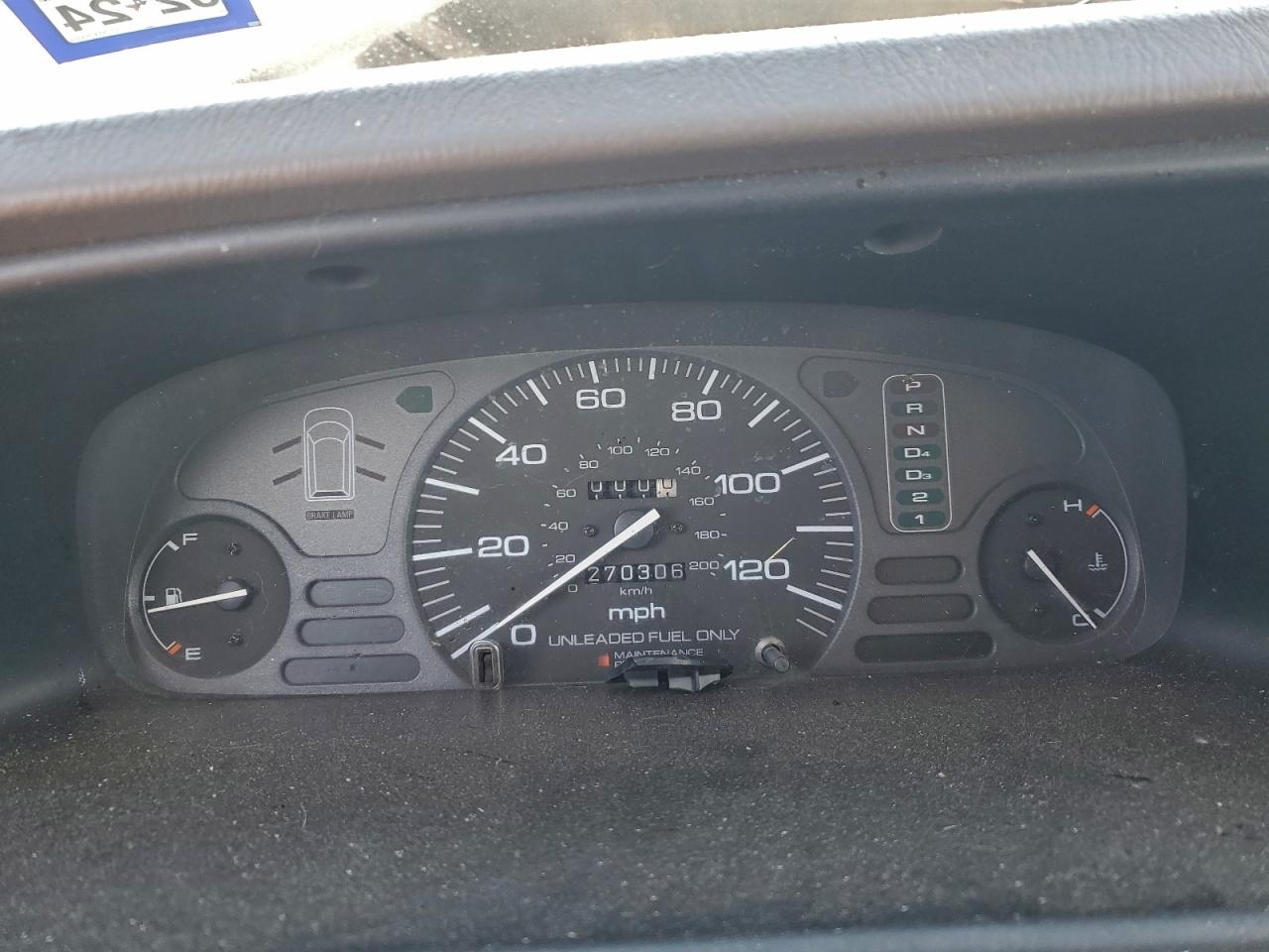 1997 Honda Odyssey Base Silver vin: JHMRA1866VC013049