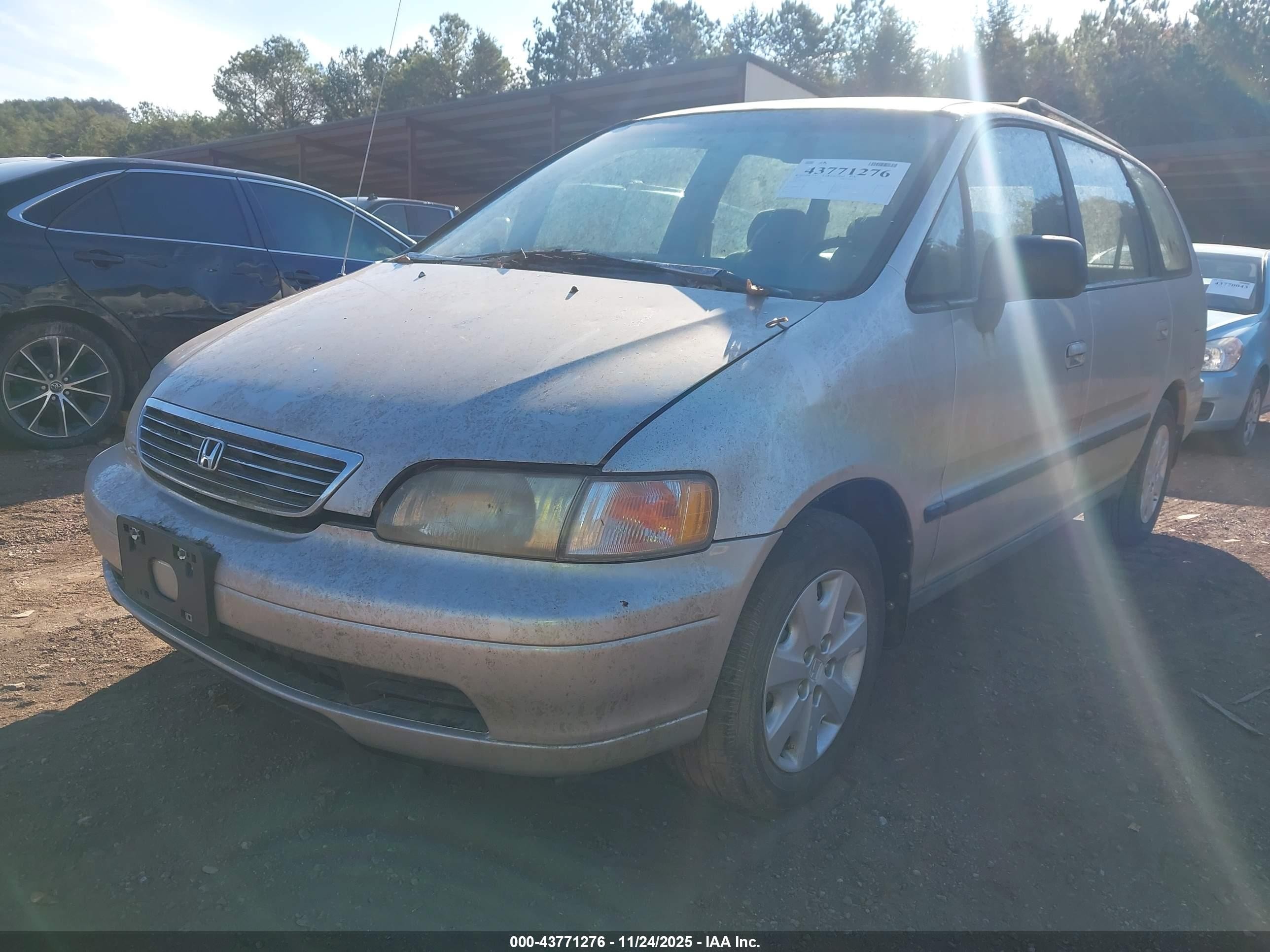 1995 Honda Odyssey Lx/ex Silver vin: JHMRA1867SC030230