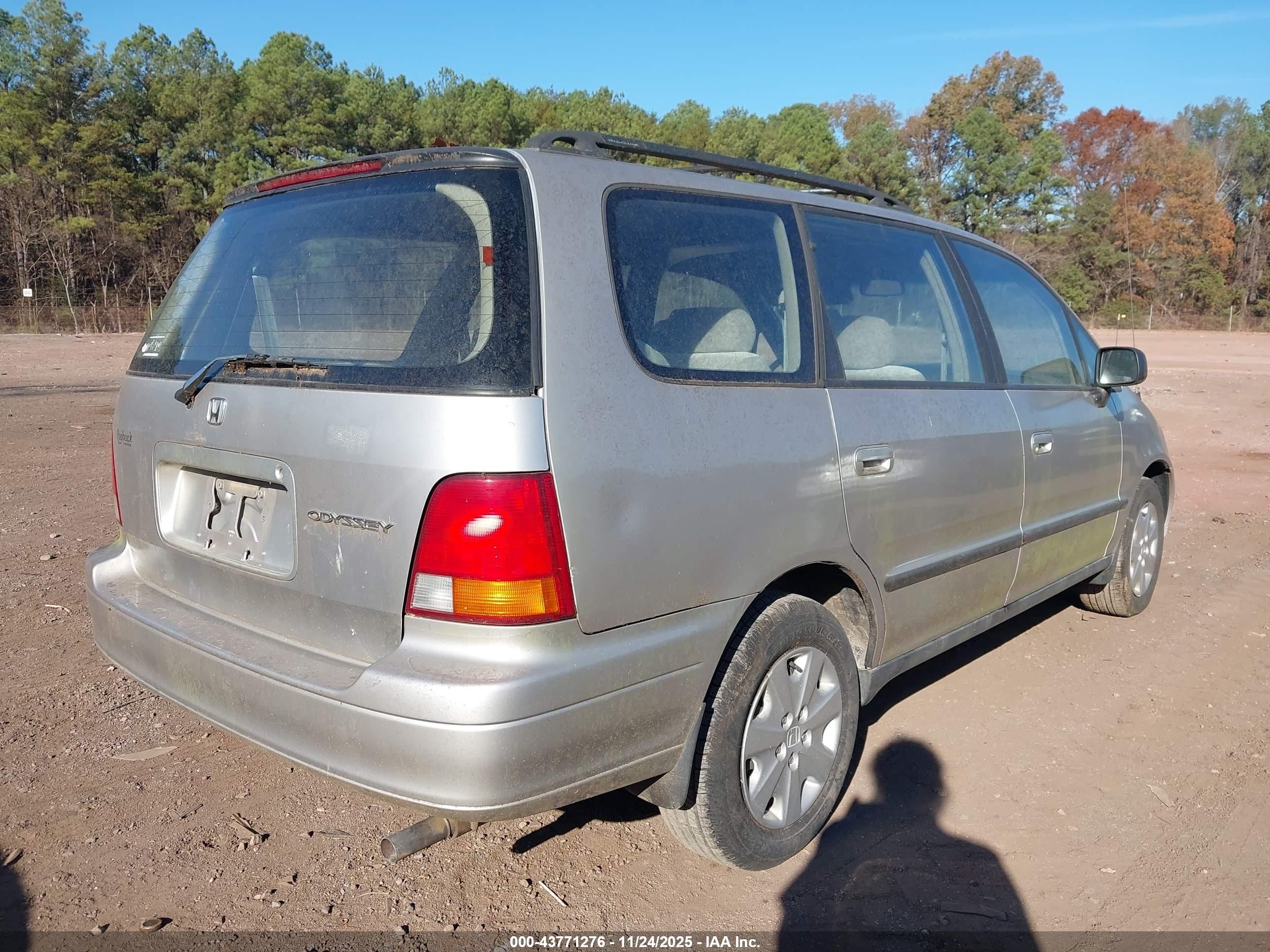 1995 Honda Odyssey Lx/ex Silver vin: JHMRA1867SC030230