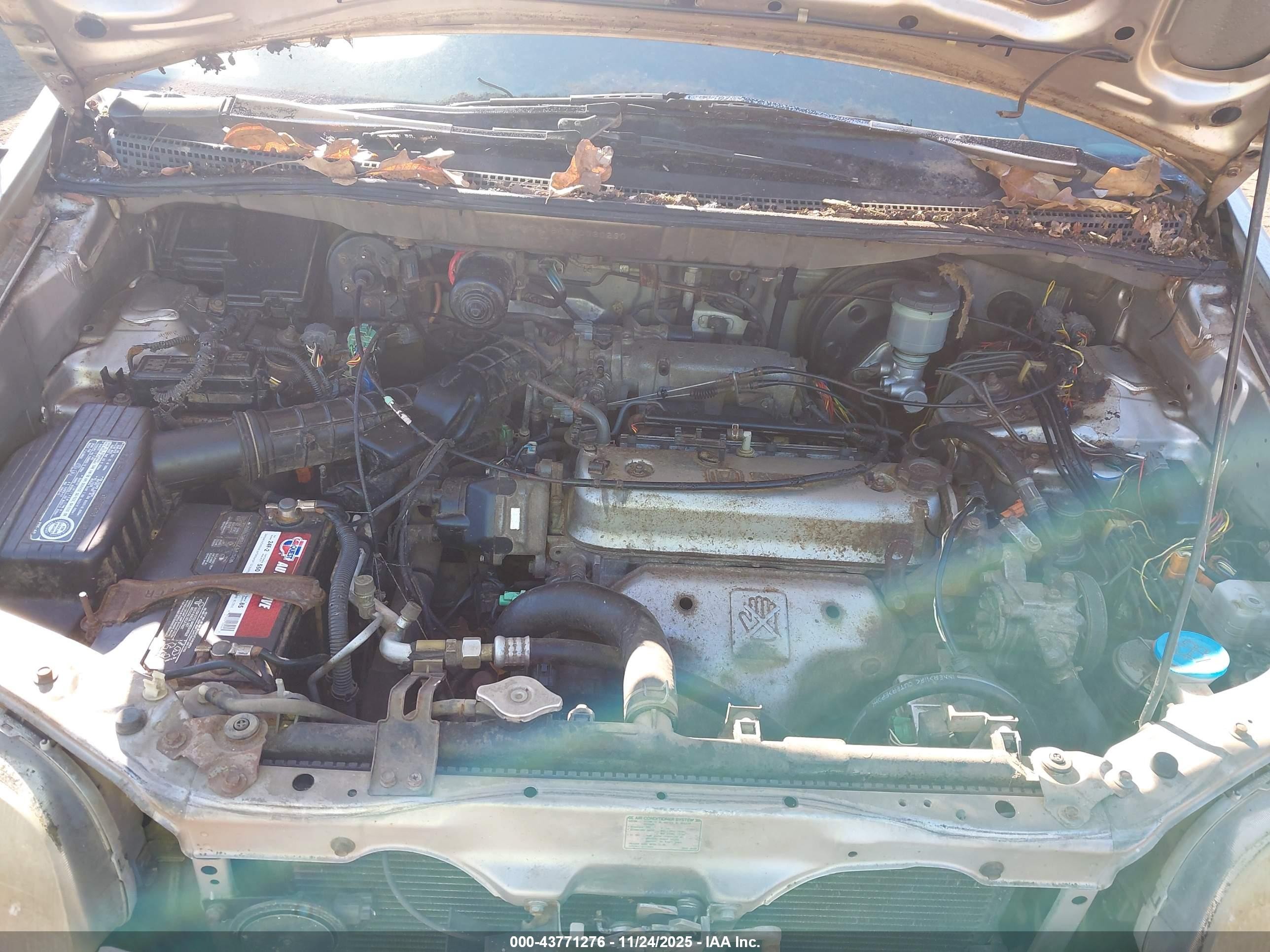 1995 Honda Odyssey Lx/ex Silver vin: JHMRA1867SC030230