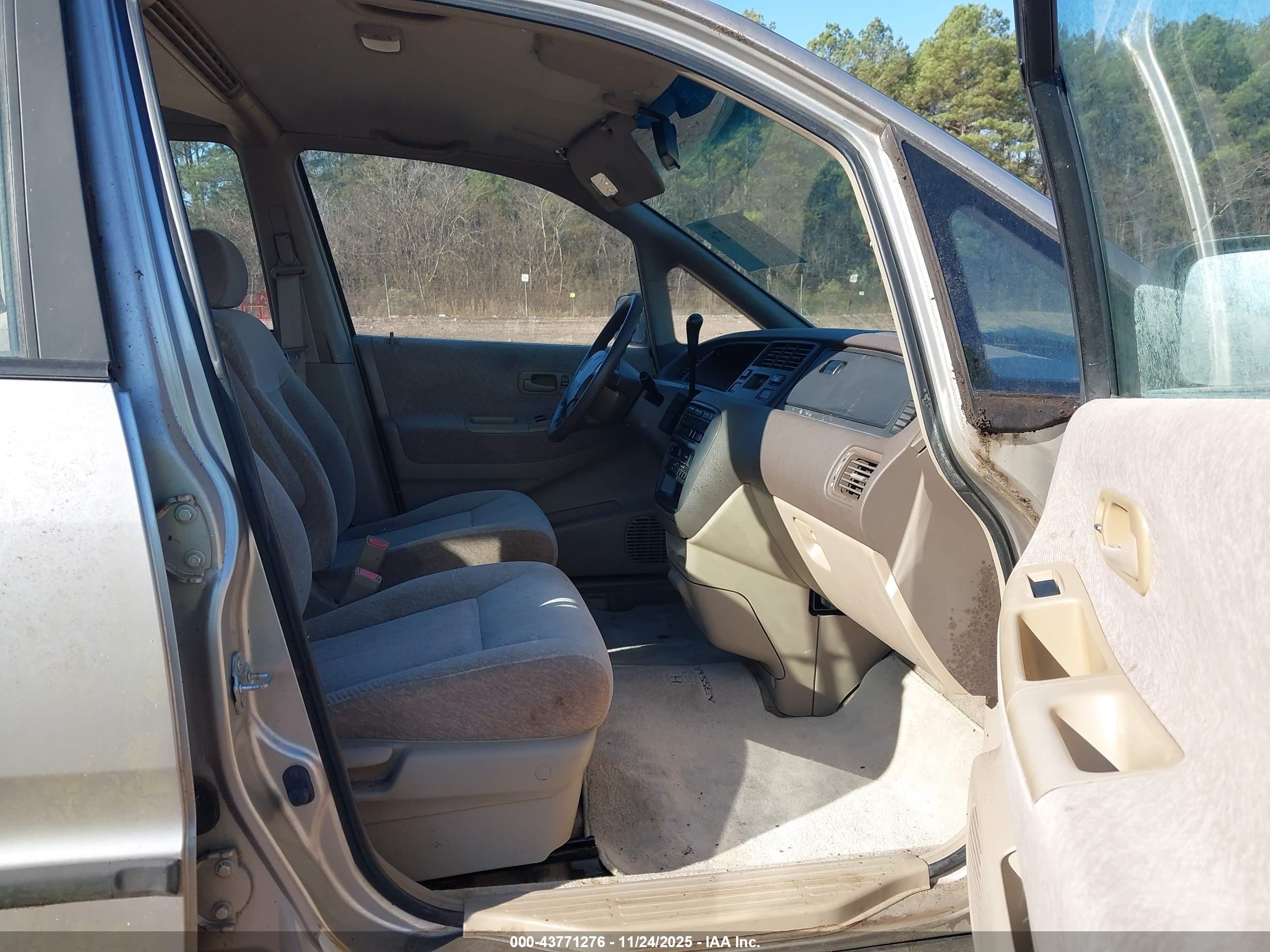 1995 Honda Odyssey Lx/ex Silver vin: JHMRA1867SC030230