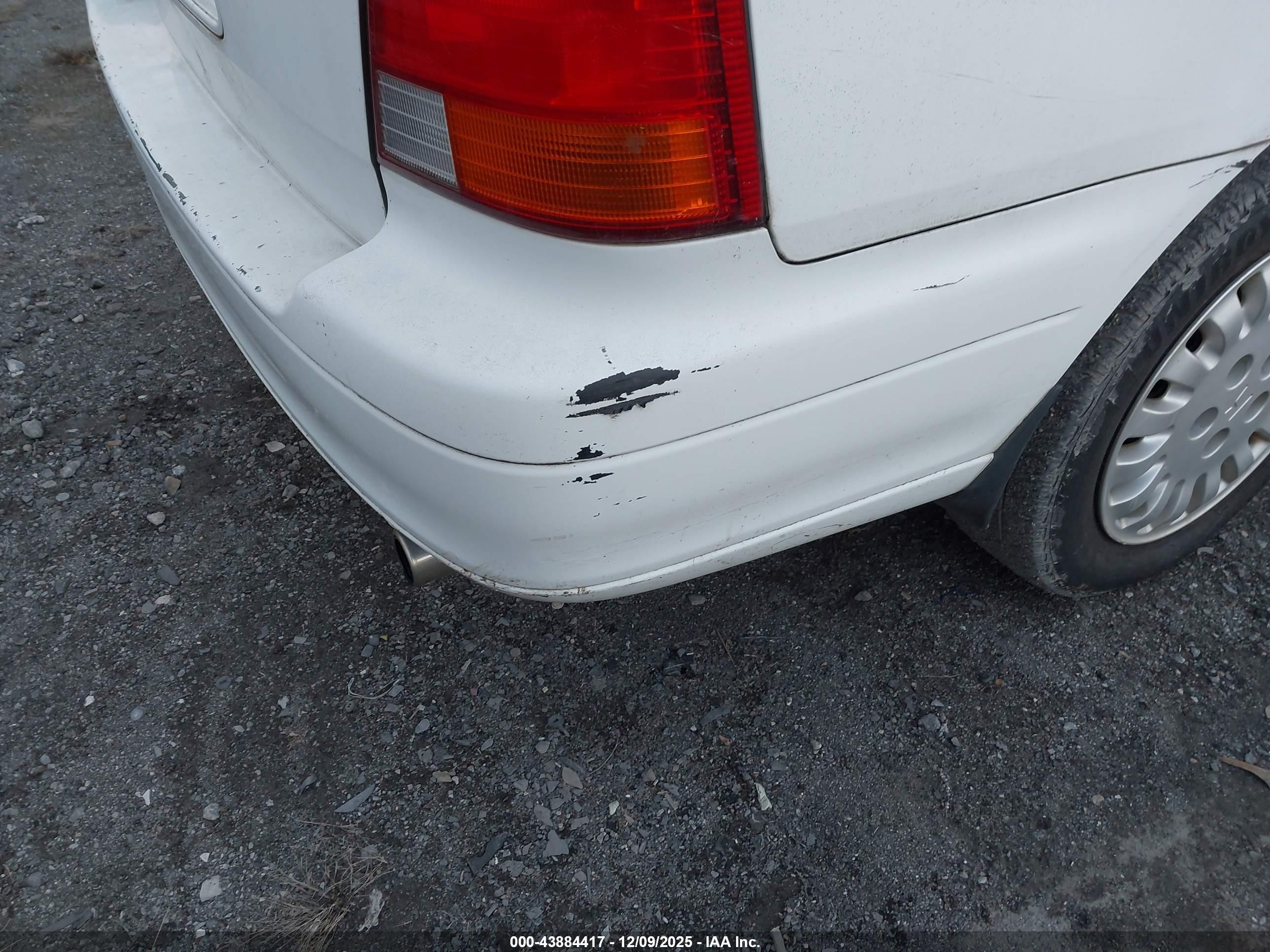 1996 Honda Odyssey Lx Белый vin: JHMRA186XTC013939