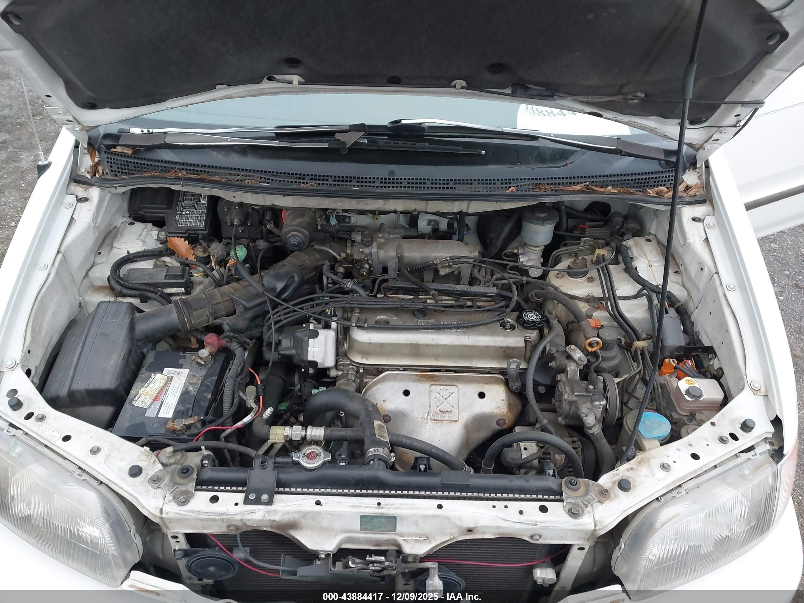 1996 Honda Odyssey Lx Белый vin: JHMRA186XTC013939