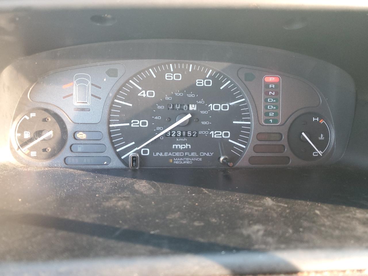 1997 Honda Odyssey Base Gray vin: JHMRA186XVC017167