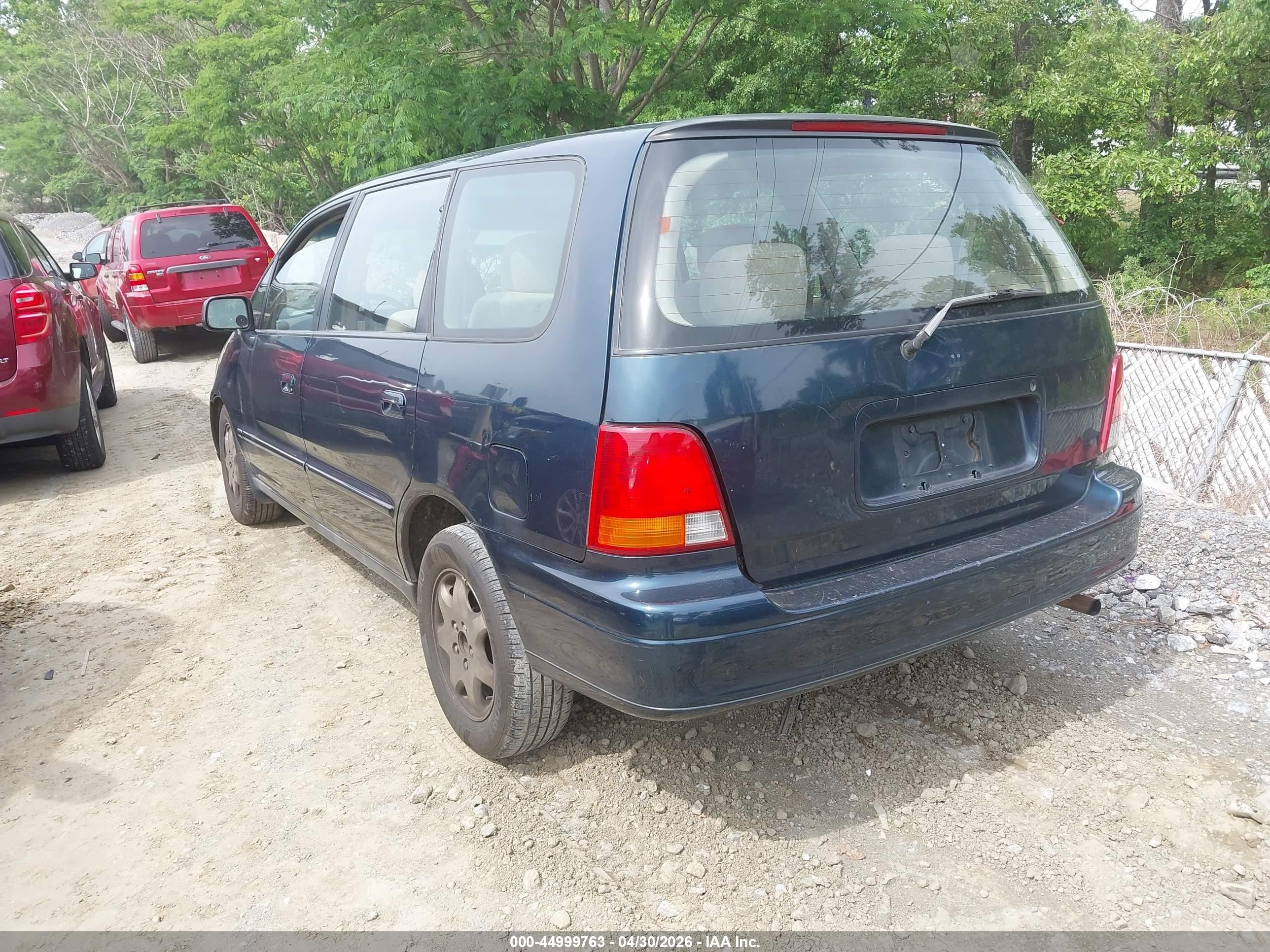 1995 Honda Odyssey Ex Blue vin: JHMRA1870SC002133