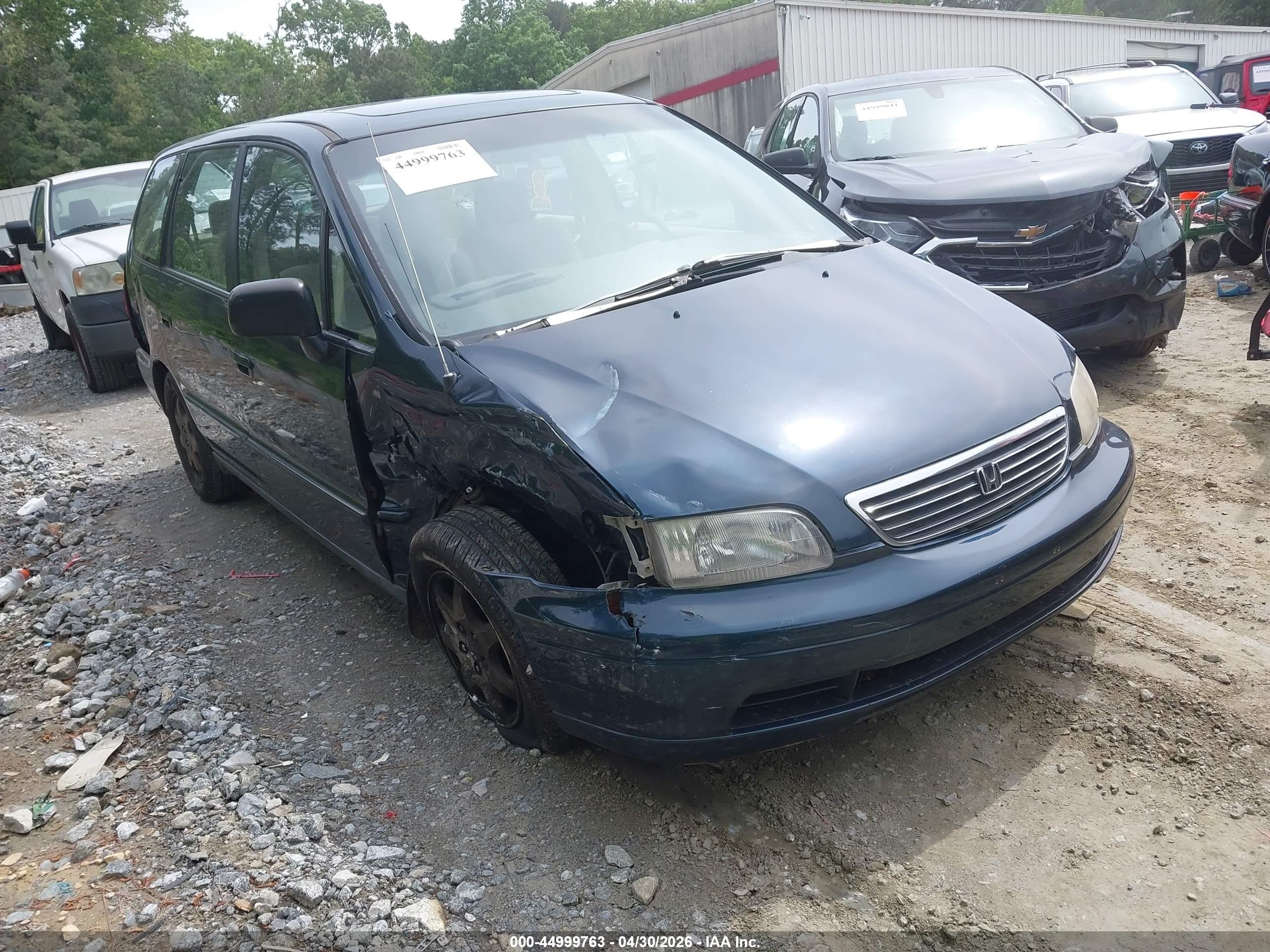 1995 Honda Odyssey Ex Blue vin: JHMRA1870SC002133