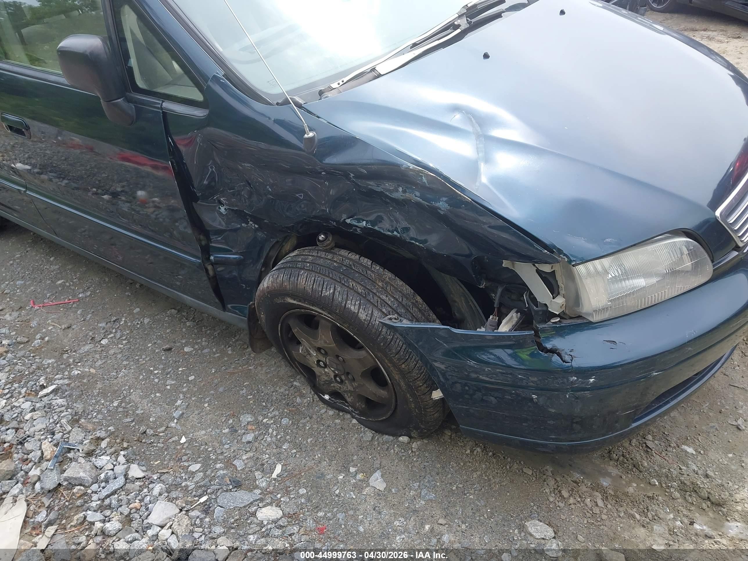 1995 Honda Odyssey Ex Blue vin: JHMRA1870SC002133