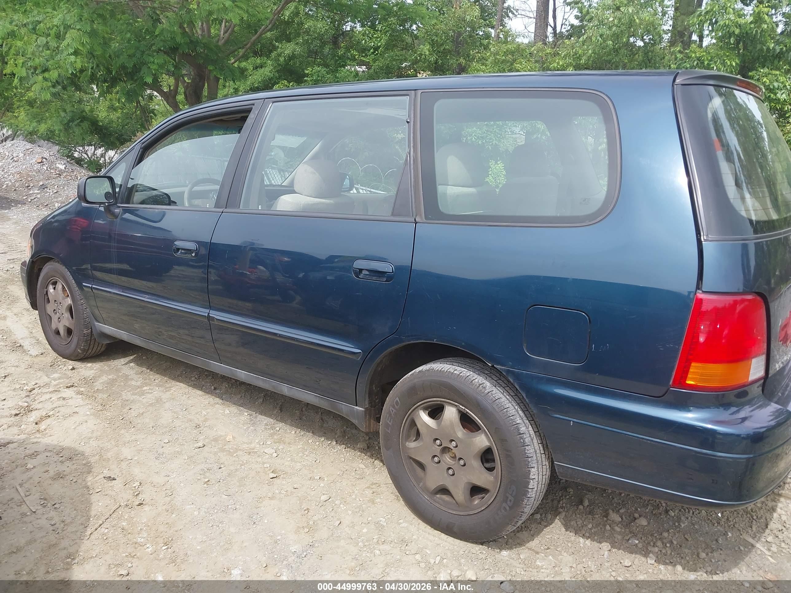 1995 Honda Odyssey Ex Blue vin: JHMRA1870SC002133