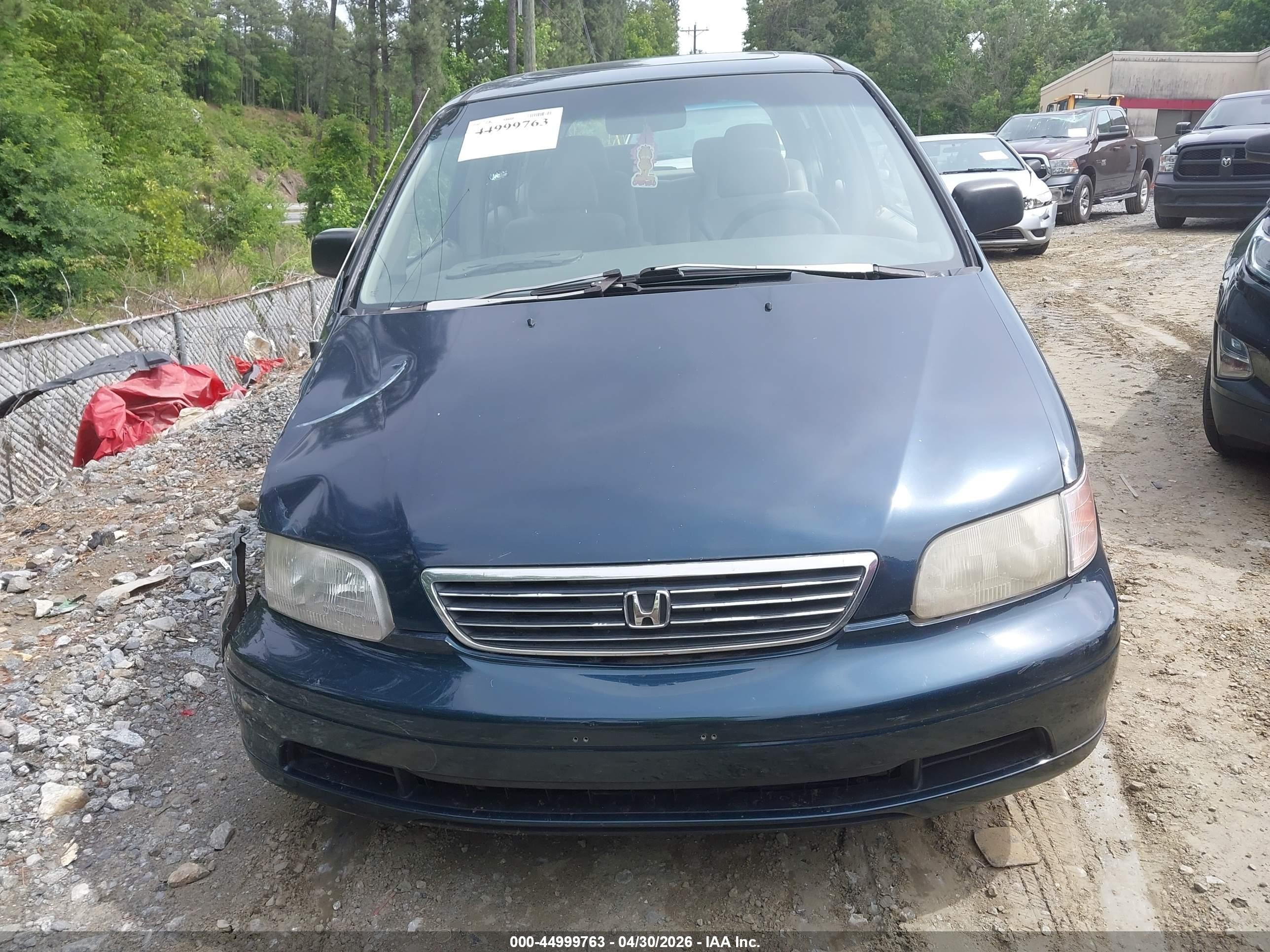 1995 Honda Odyssey Ex Blue vin: JHMRA1870SC002133