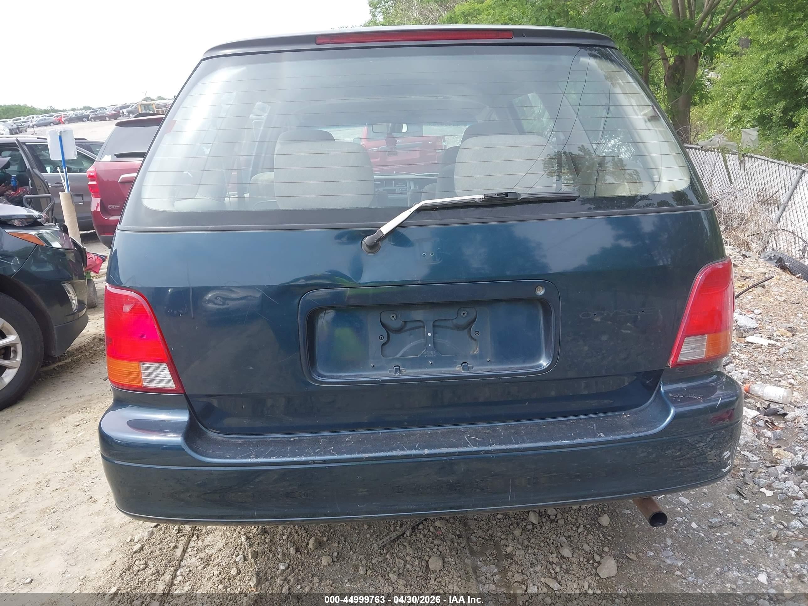 1995 Honda Odyssey Ex Blue vin: JHMRA1870SC002133