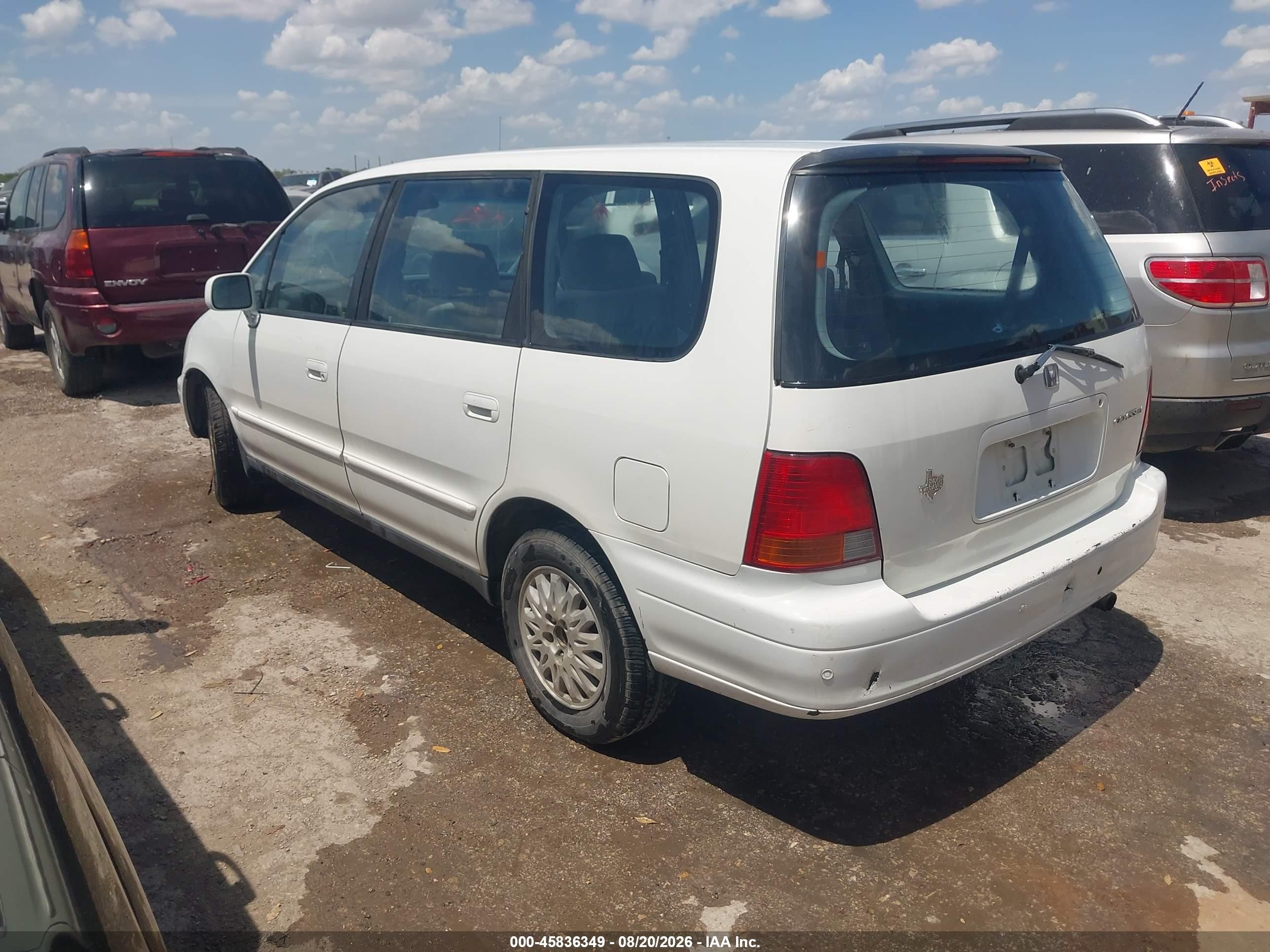 1997 Honda Odyssey Ex White vin: JHMRA1871VC007989