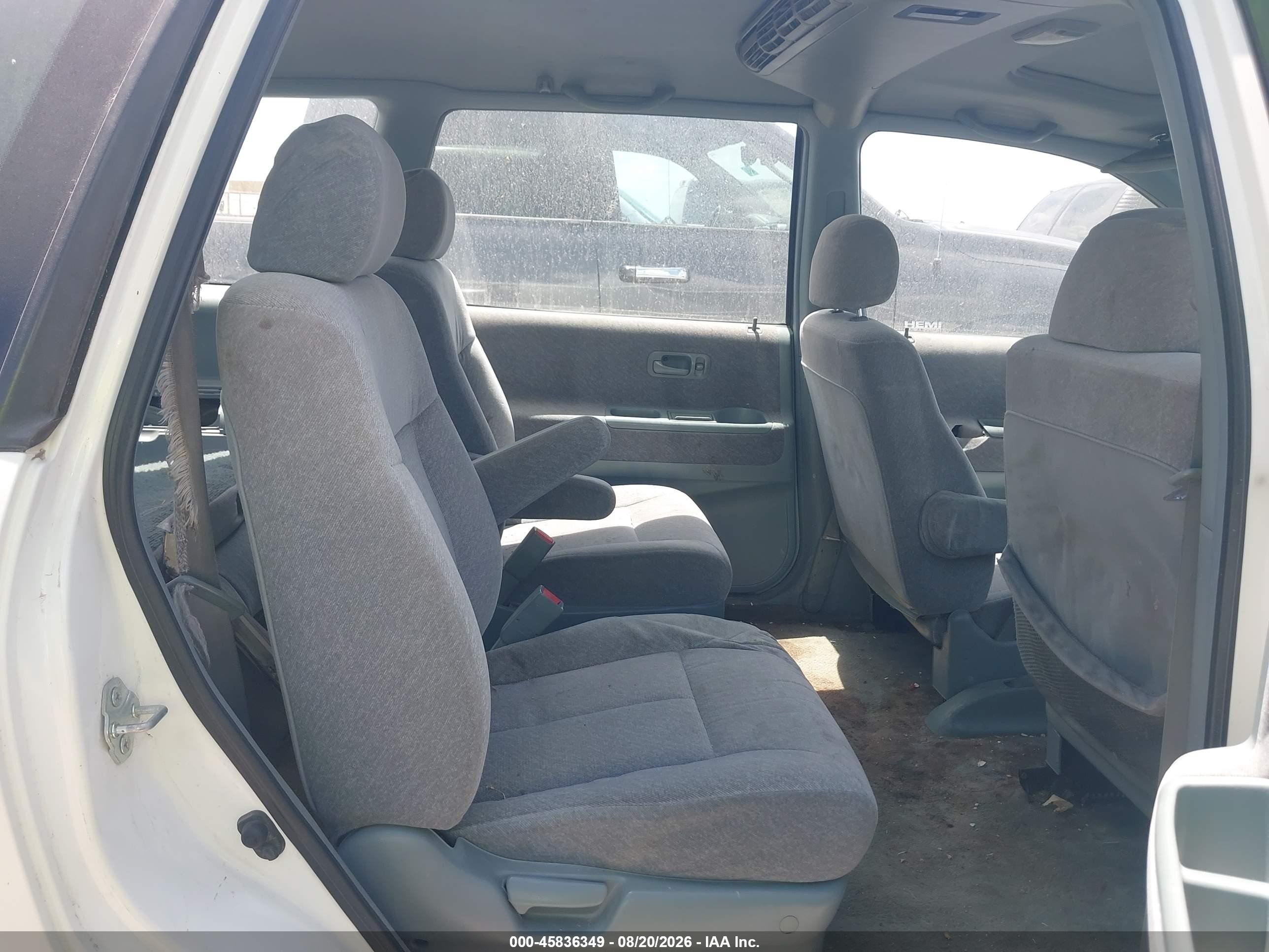 1997 Honda Odyssey Ex White vin: JHMRA1871VC007989