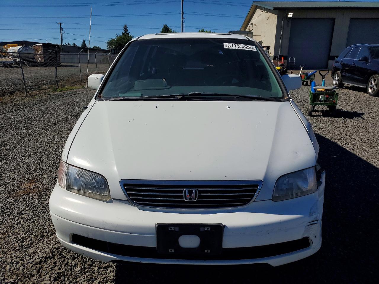 1997 Honda Odyssey Ex White vin: JHMRA1872VC014417