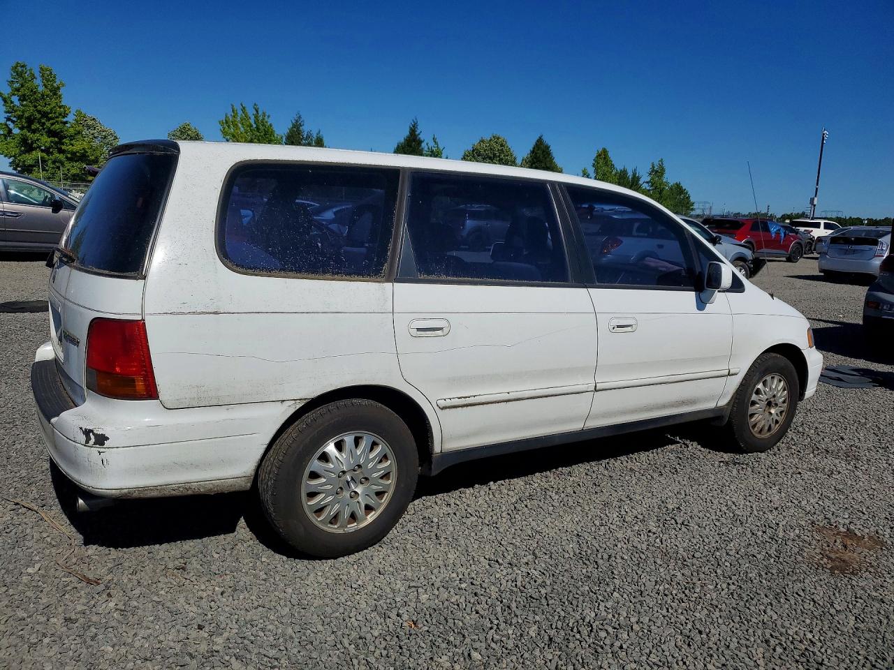 1997 Honda Odyssey Ex White vin: JHMRA1872VC014417