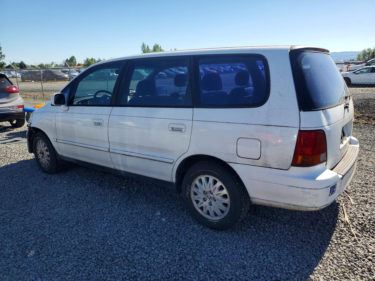 1997 Honda Odyssey Ex White vin: JHMRA1872VC014417