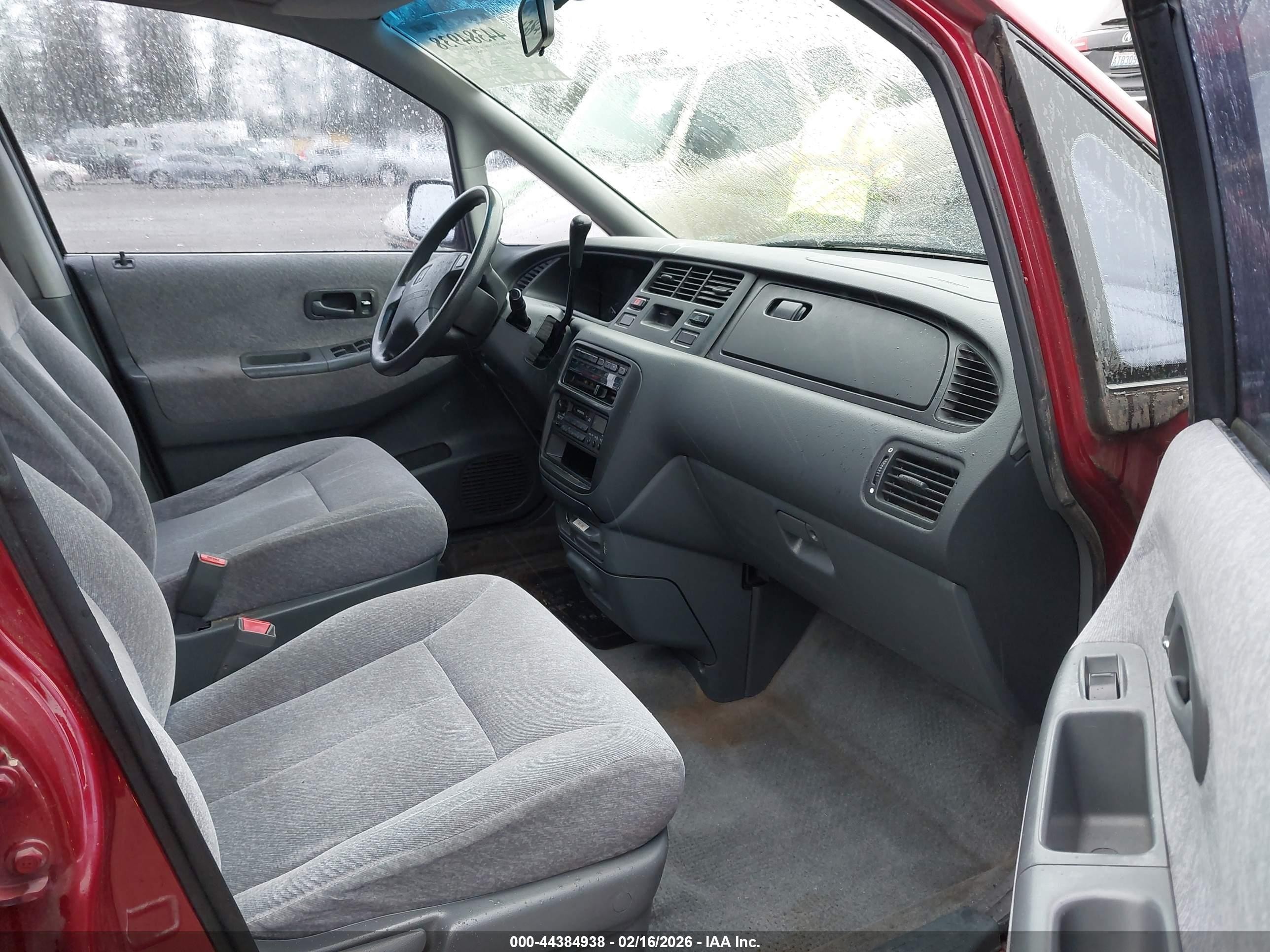 1995 Honda Odyssey Ex Red vin: JHMRA1874SC015726