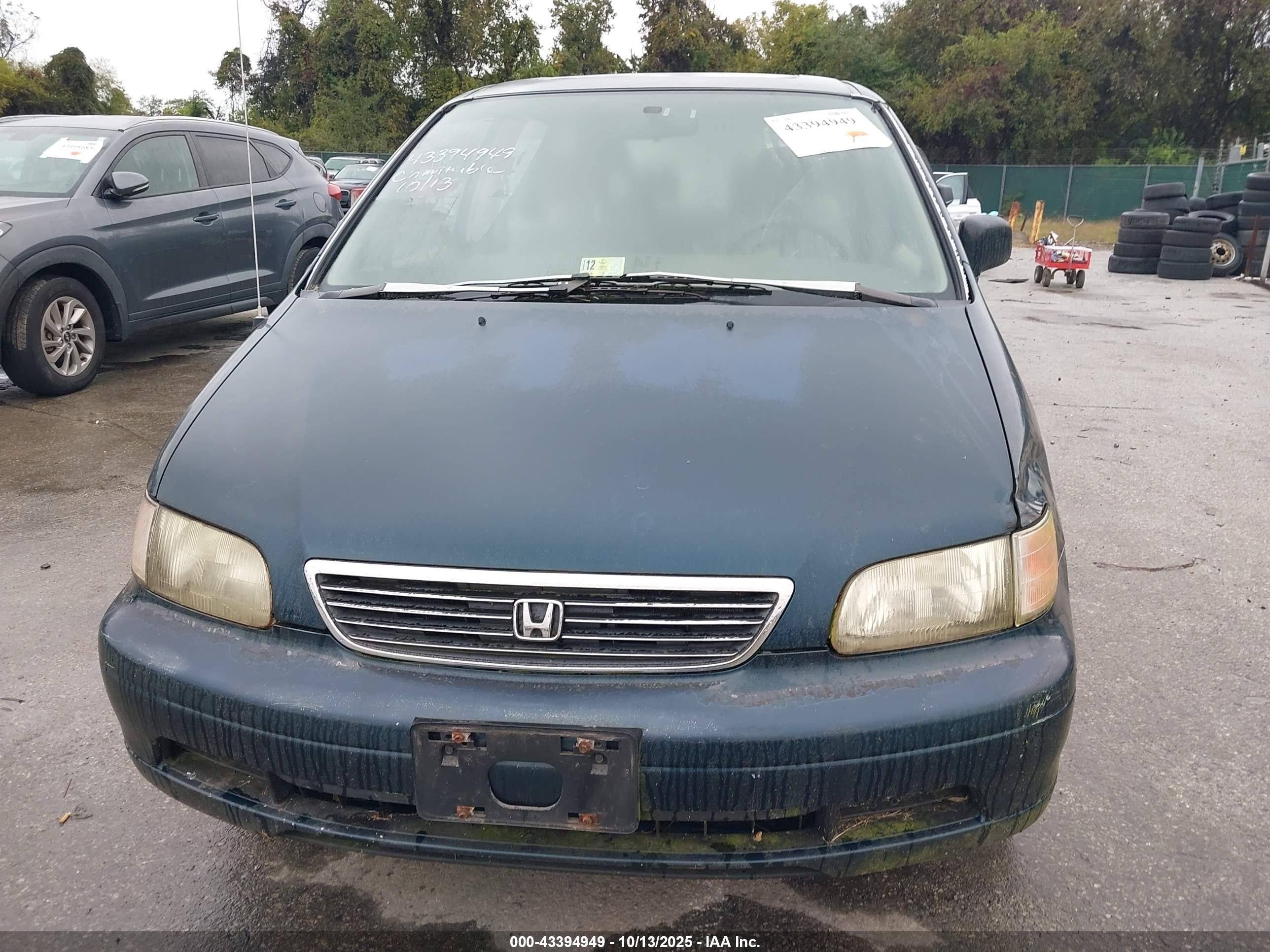 1996 Honda Odyssey Ex Dark Blue vin: JHMRA1875TC017874