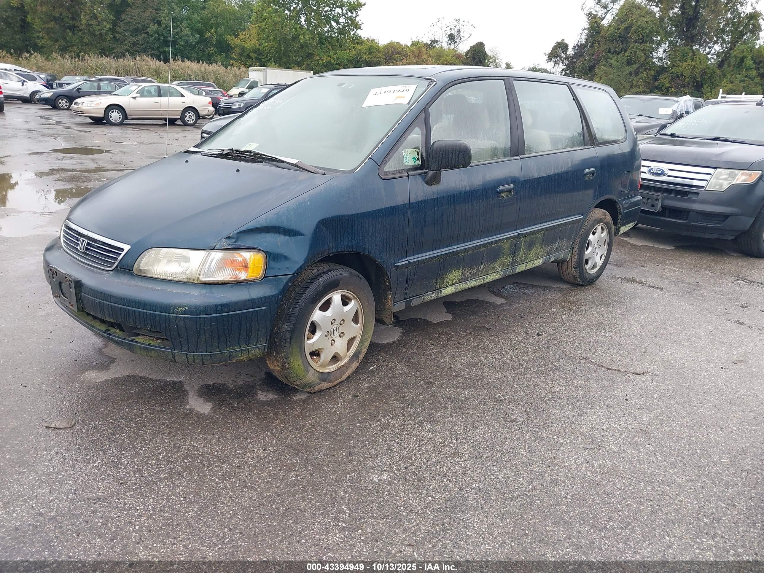 1996 Honda Odyssey Ex Dark Blue vin: JHMRA1875TC017874