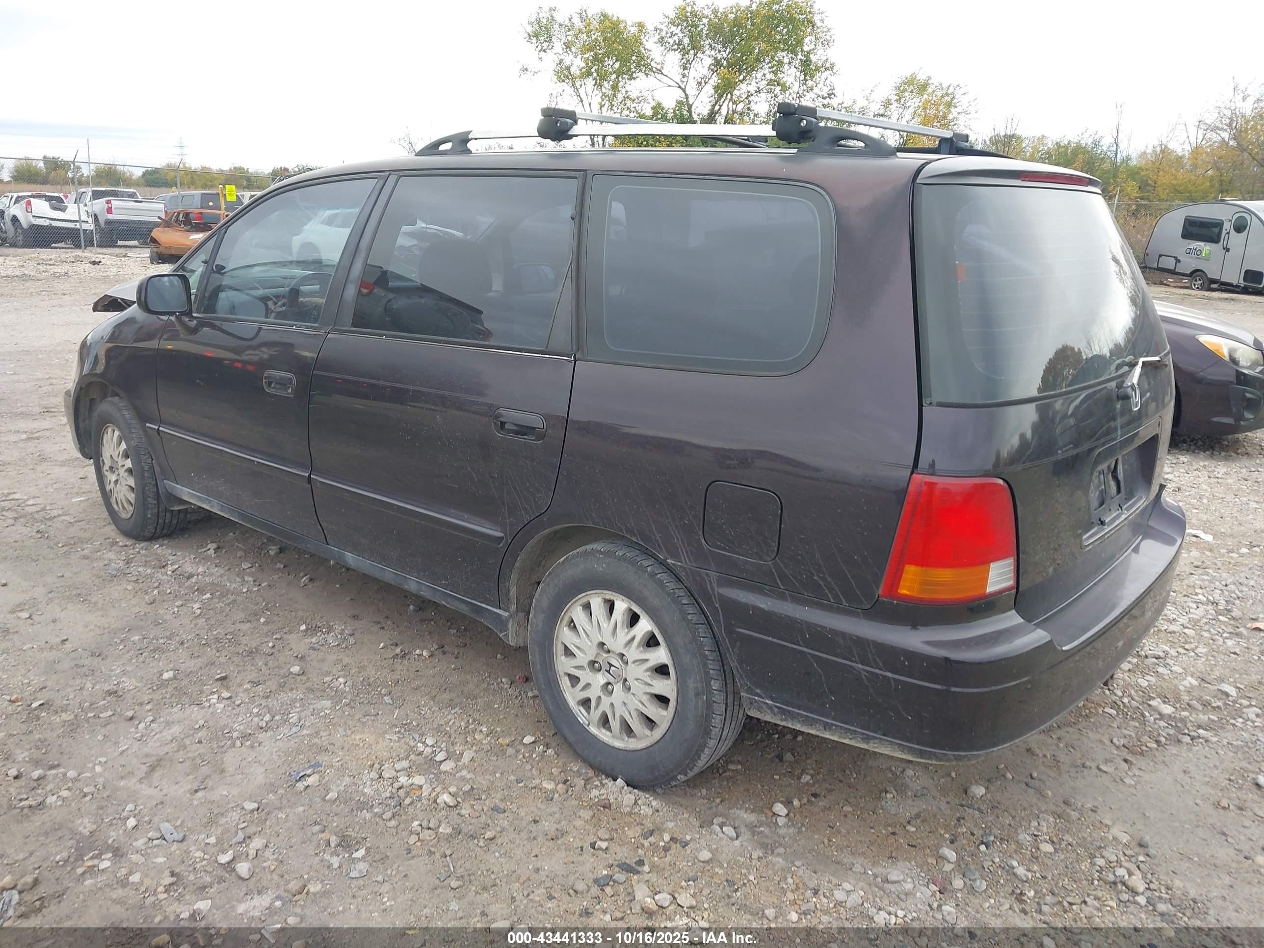 1997 Honda Odyssey Ex Purple vin: JHMRA1875VC001323