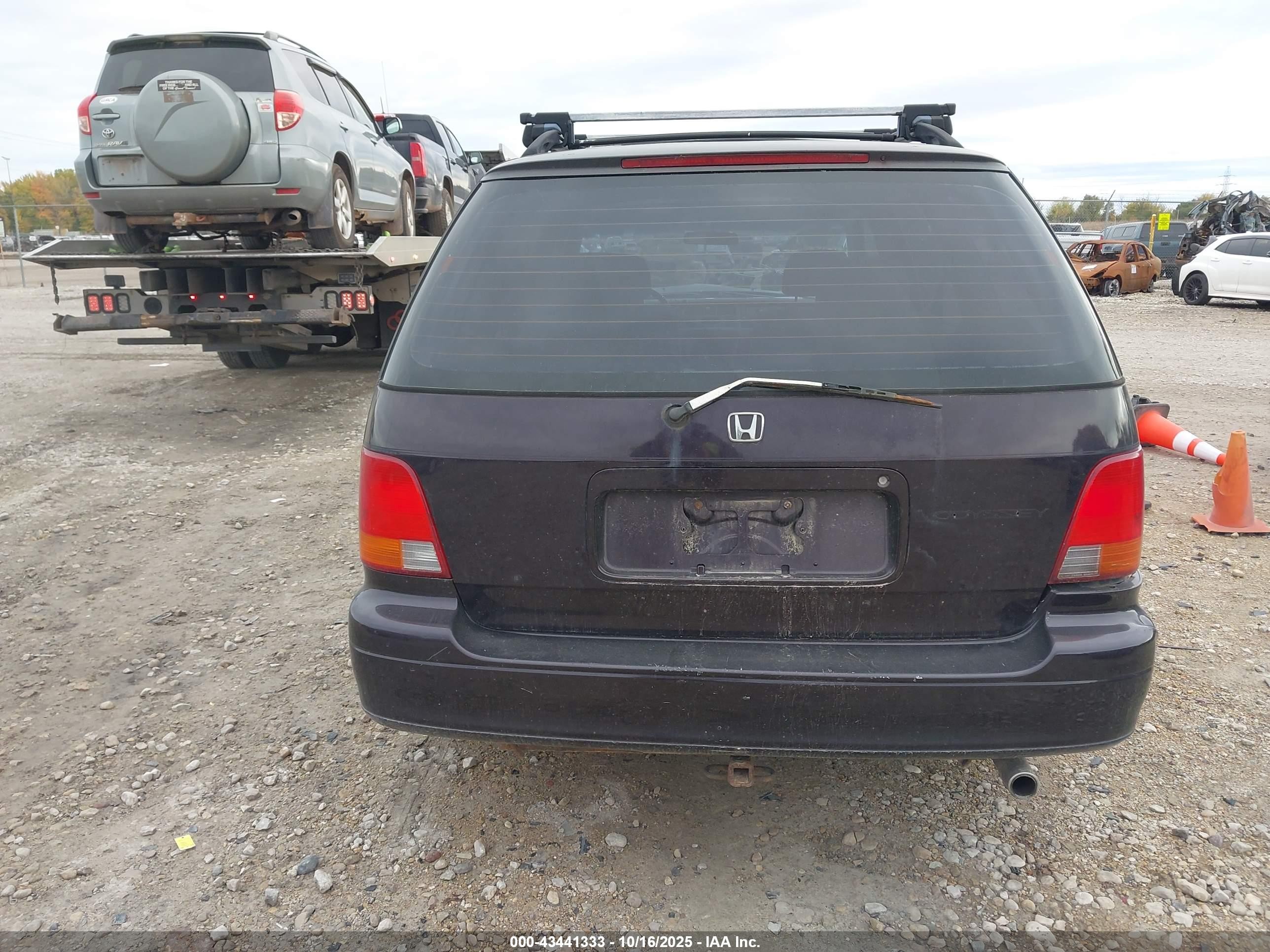 1997 Honda Odyssey Ex Purple vin: JHMRA1875VC001323