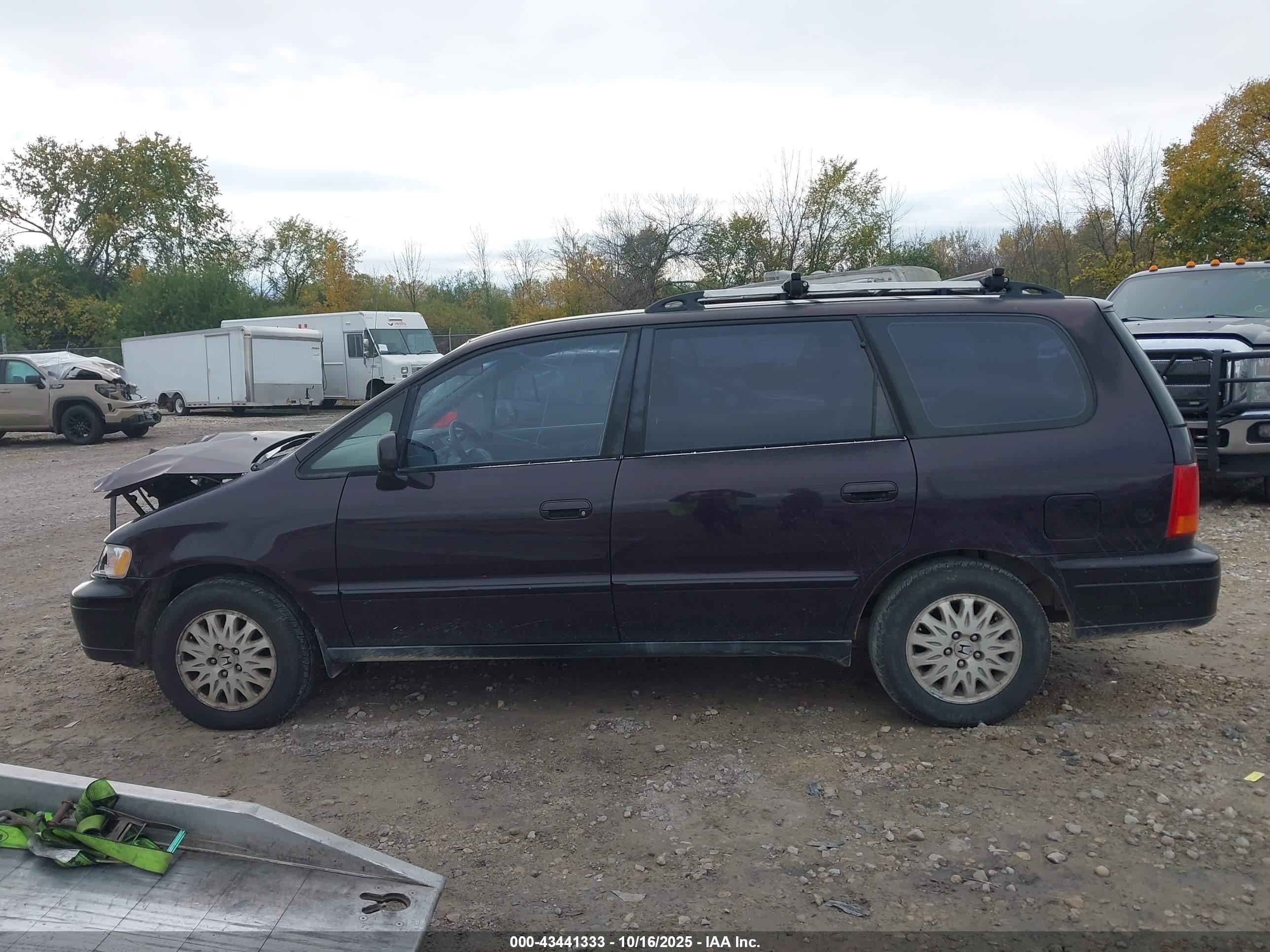 1997 Honda Odyssey Ex Purple vin: JHMRA1875VC001323